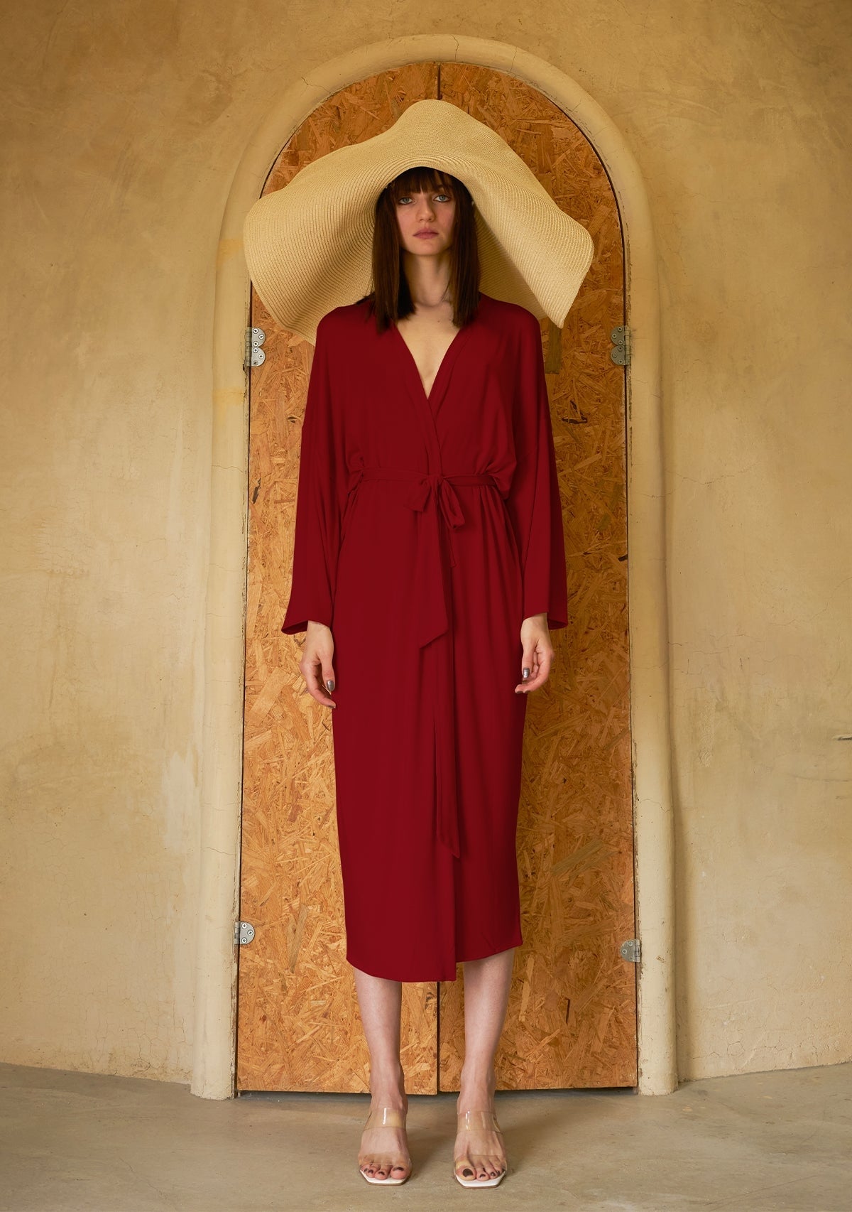 Bordo Kimono