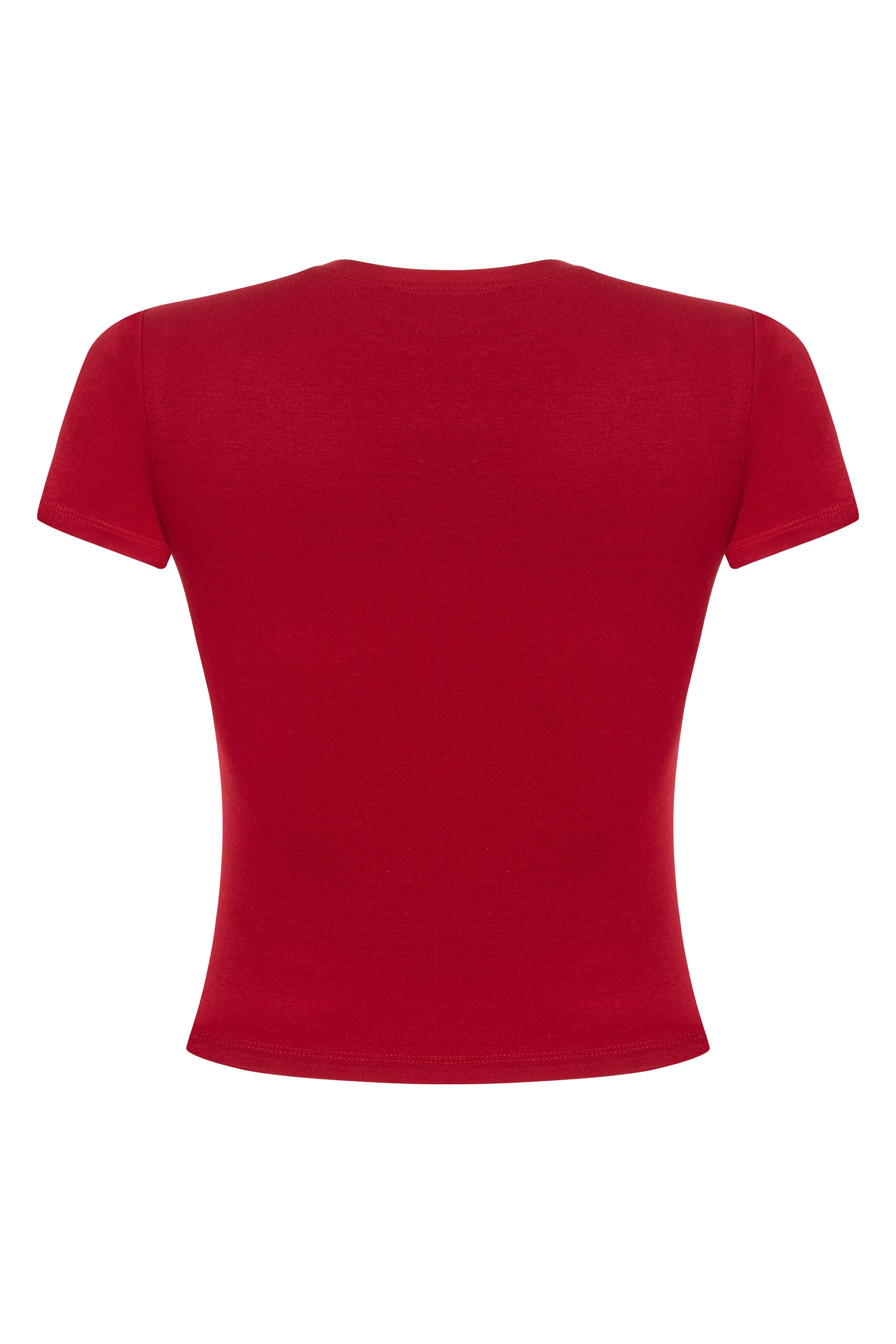 Everyday Burgundy Baby Tee T-Shirt