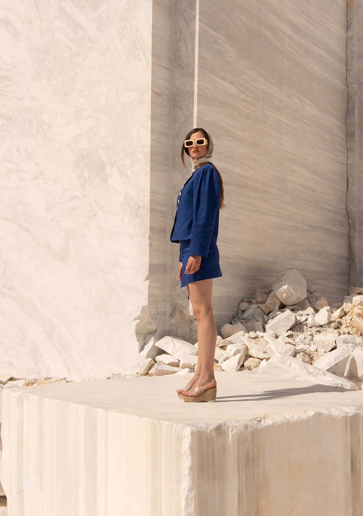 Navy The Curtain Call Jacket