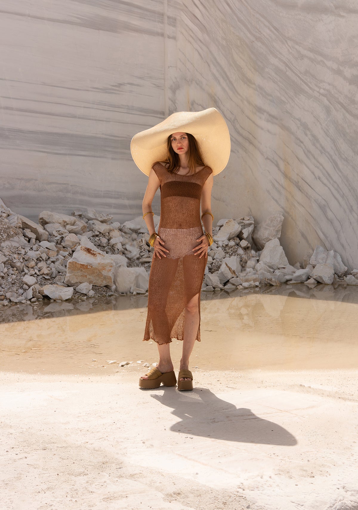 Brown Bali Breeze Dress