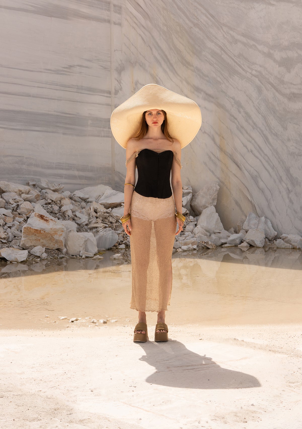Beige Bali Breeze Dress