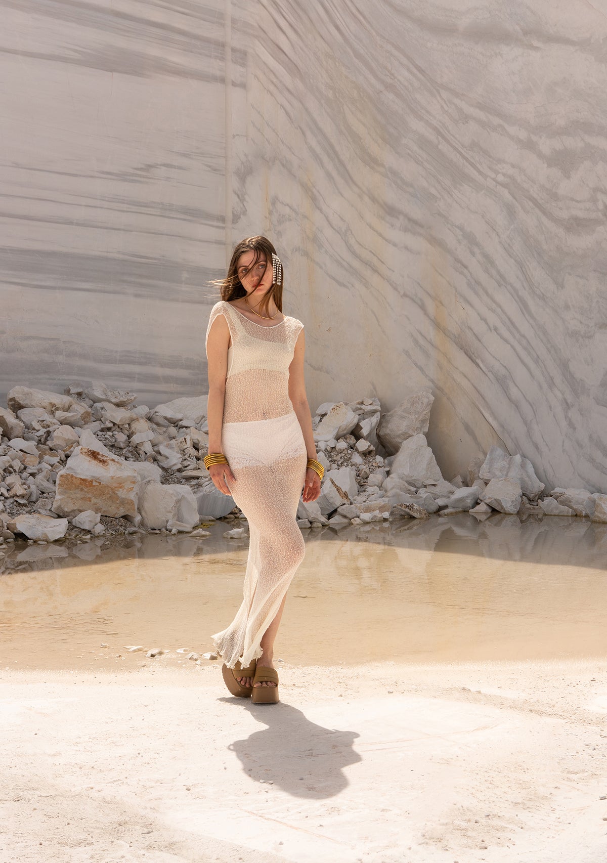 White Bali Breeze Dress