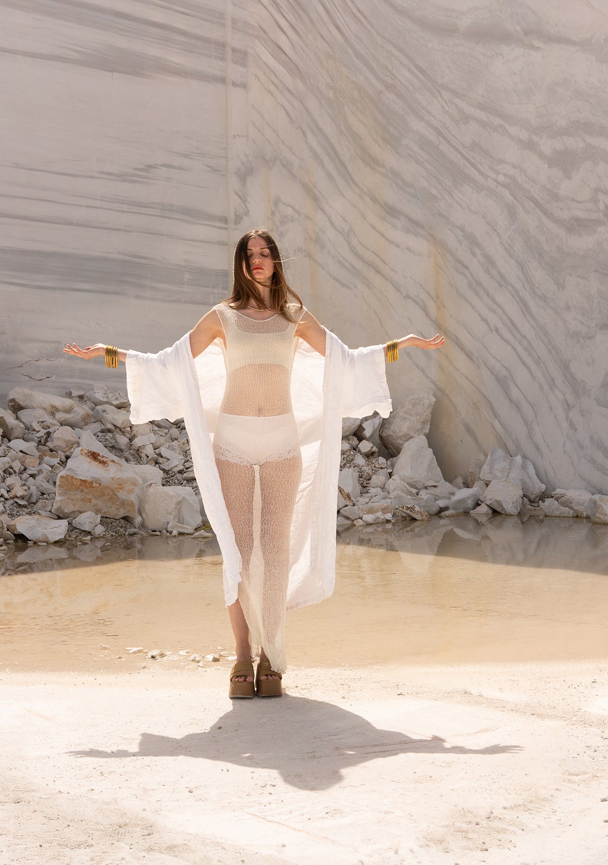 White Bali Breeze Dress