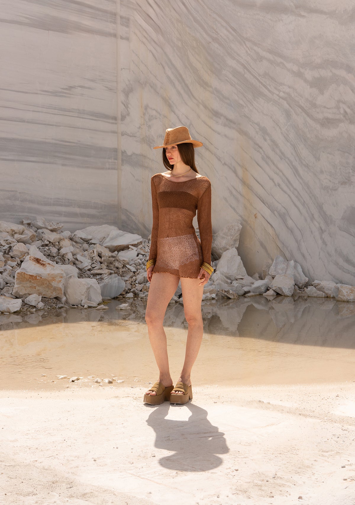 Brown Blaze Bali Dress