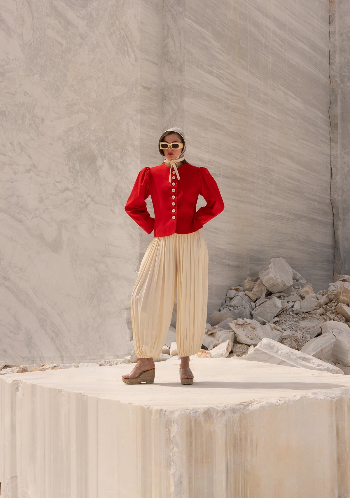 Red The Curtain Call Jacket