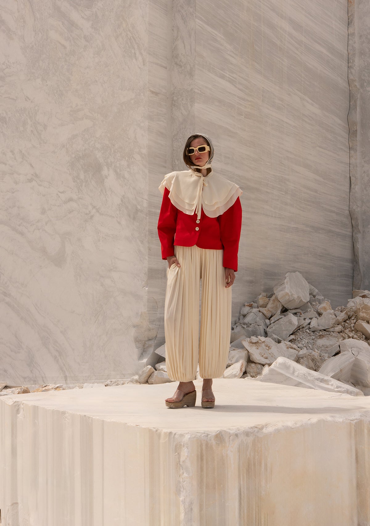 Red The Curtain Call Jacket