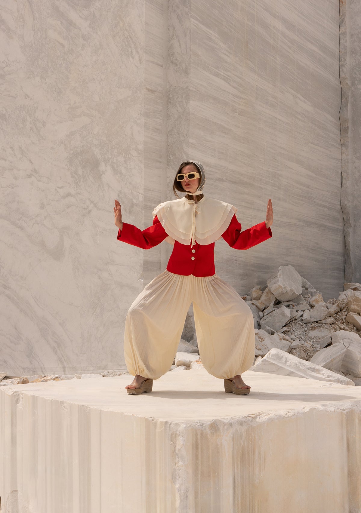 Red The Curtain Call Jacket
