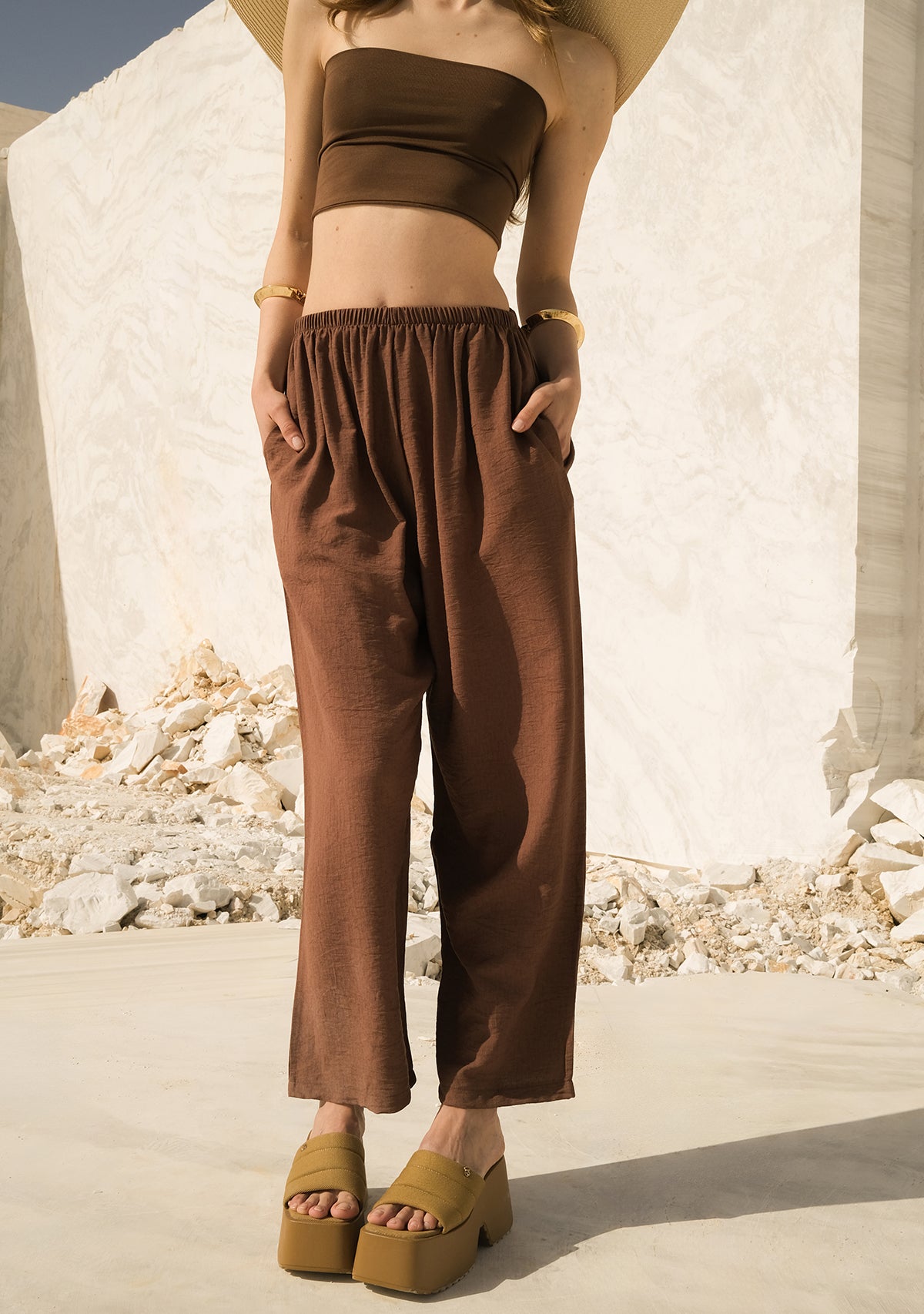 Brown Pants