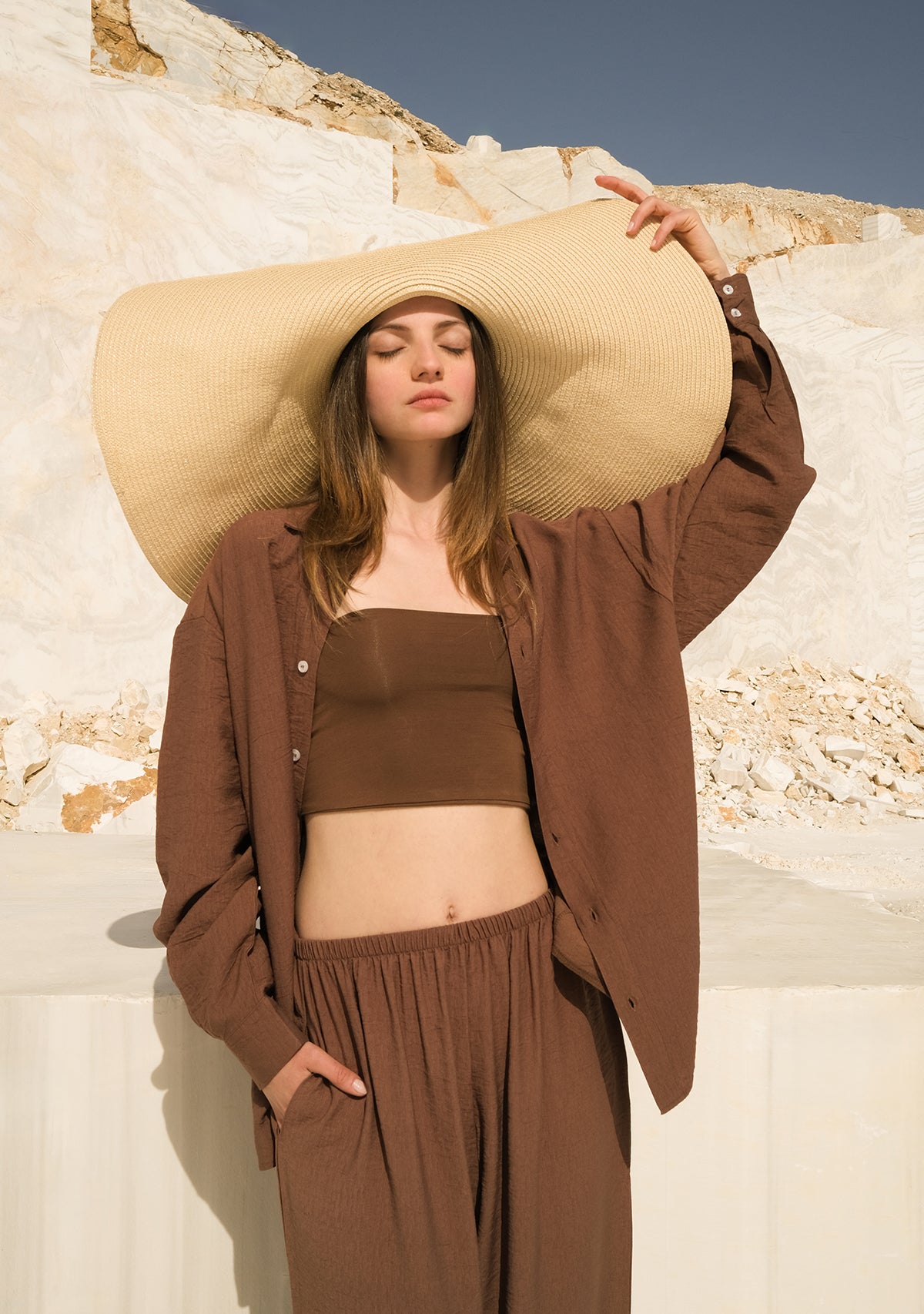 Brown Pants