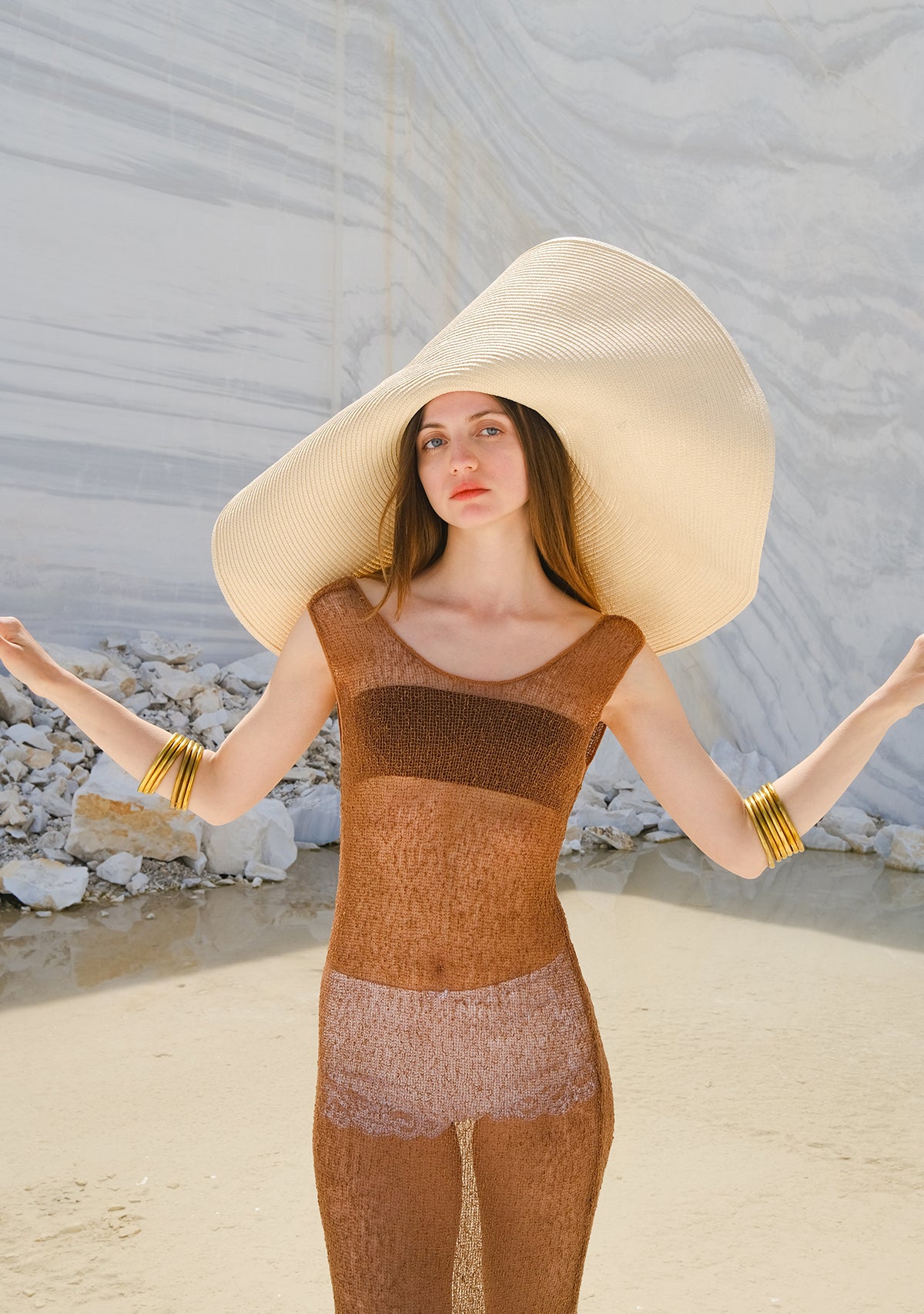 Brown Bali Breeze Dress