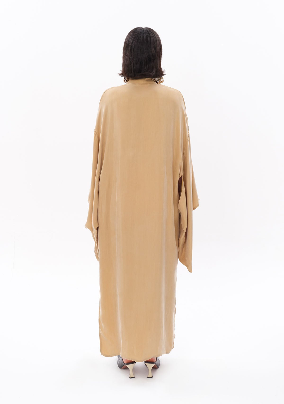 Açık Yeşil Luxe Tencel™ Kimono