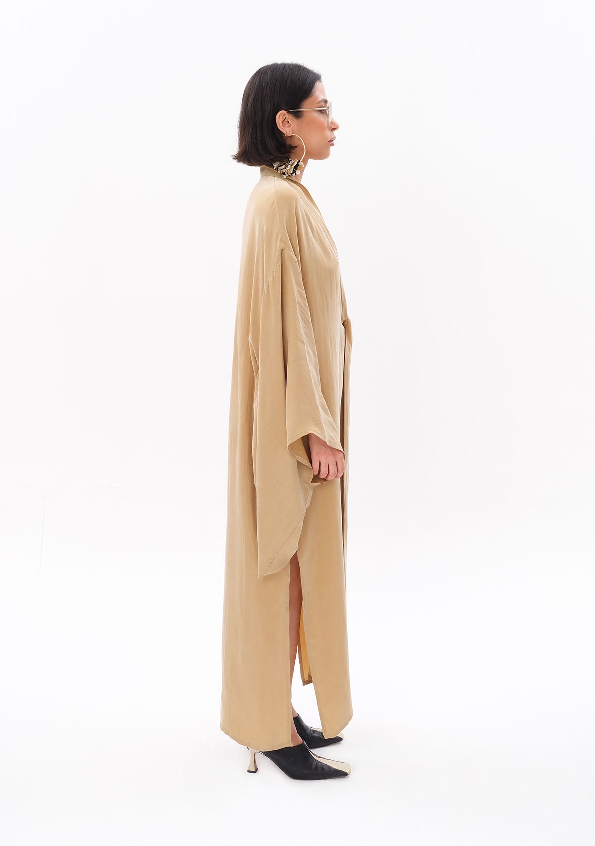 Açık Yeşil Luxe Tencel™ Kimono