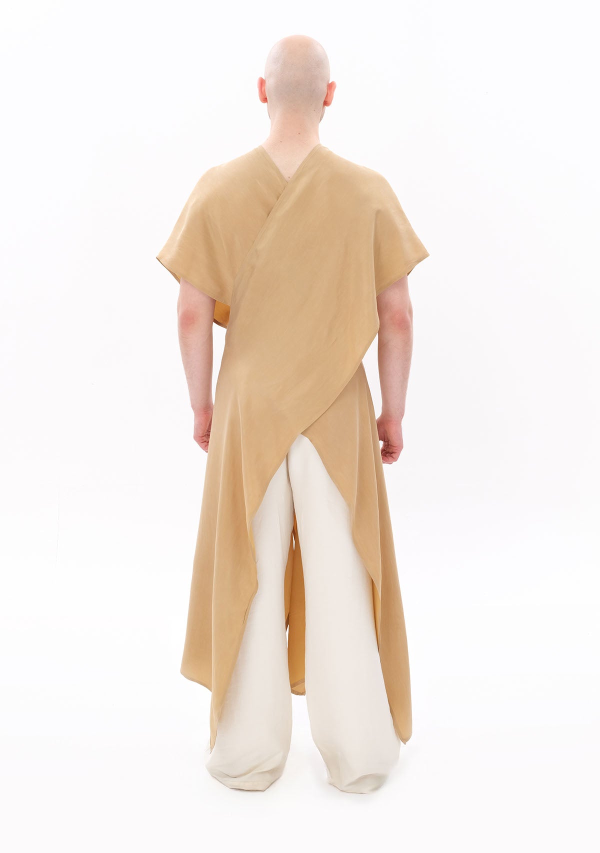 Bej Luxe Tencel™ Elbise