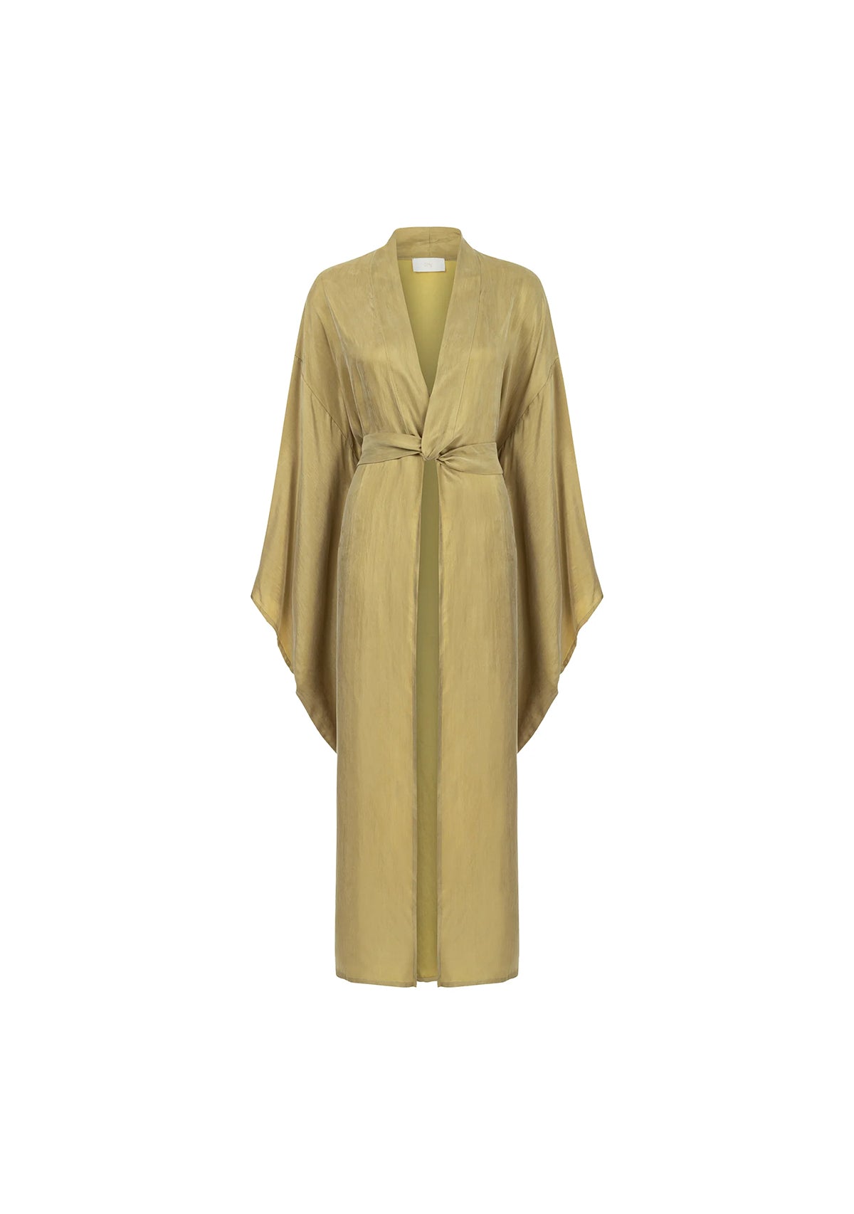 Açık Yeşil Luxe Tencel™ Kimono