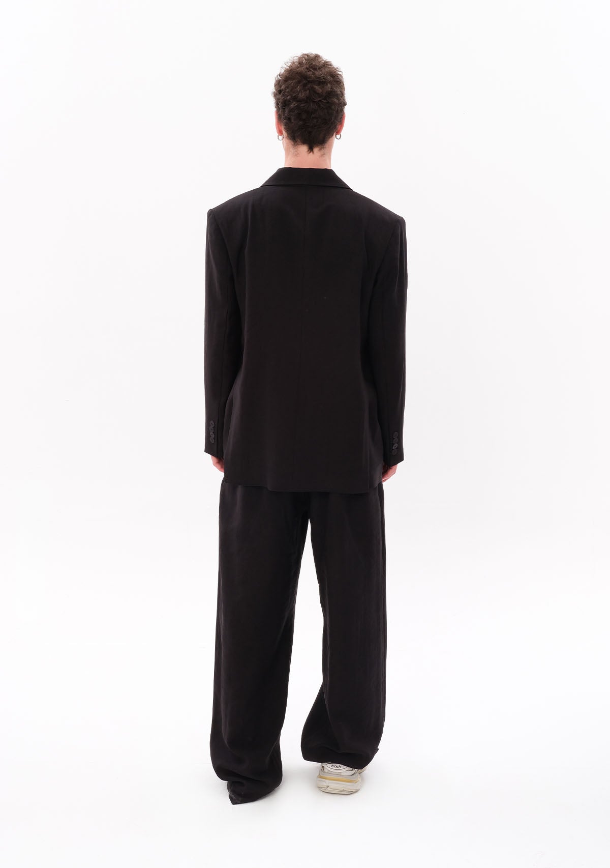 Siyah Tencel™ Blazer