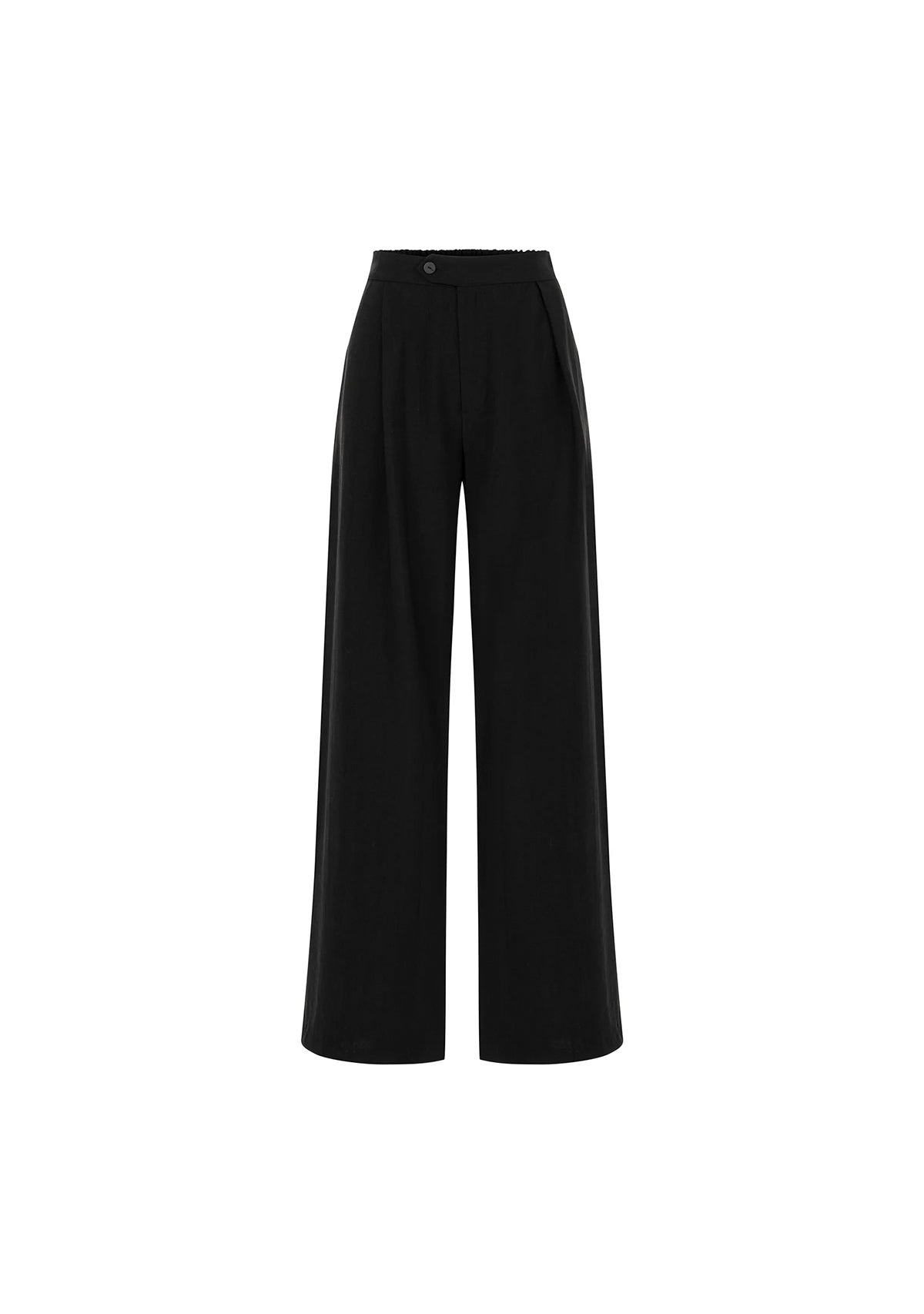 Siyah Tencel™ Pantolon