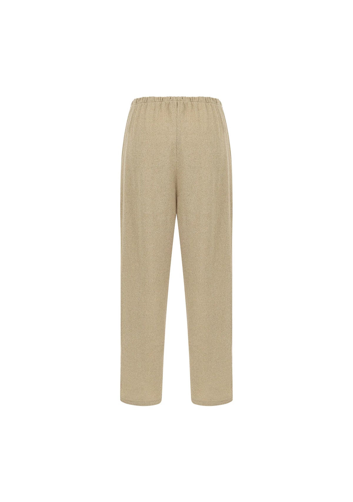 Beige Knit Pants