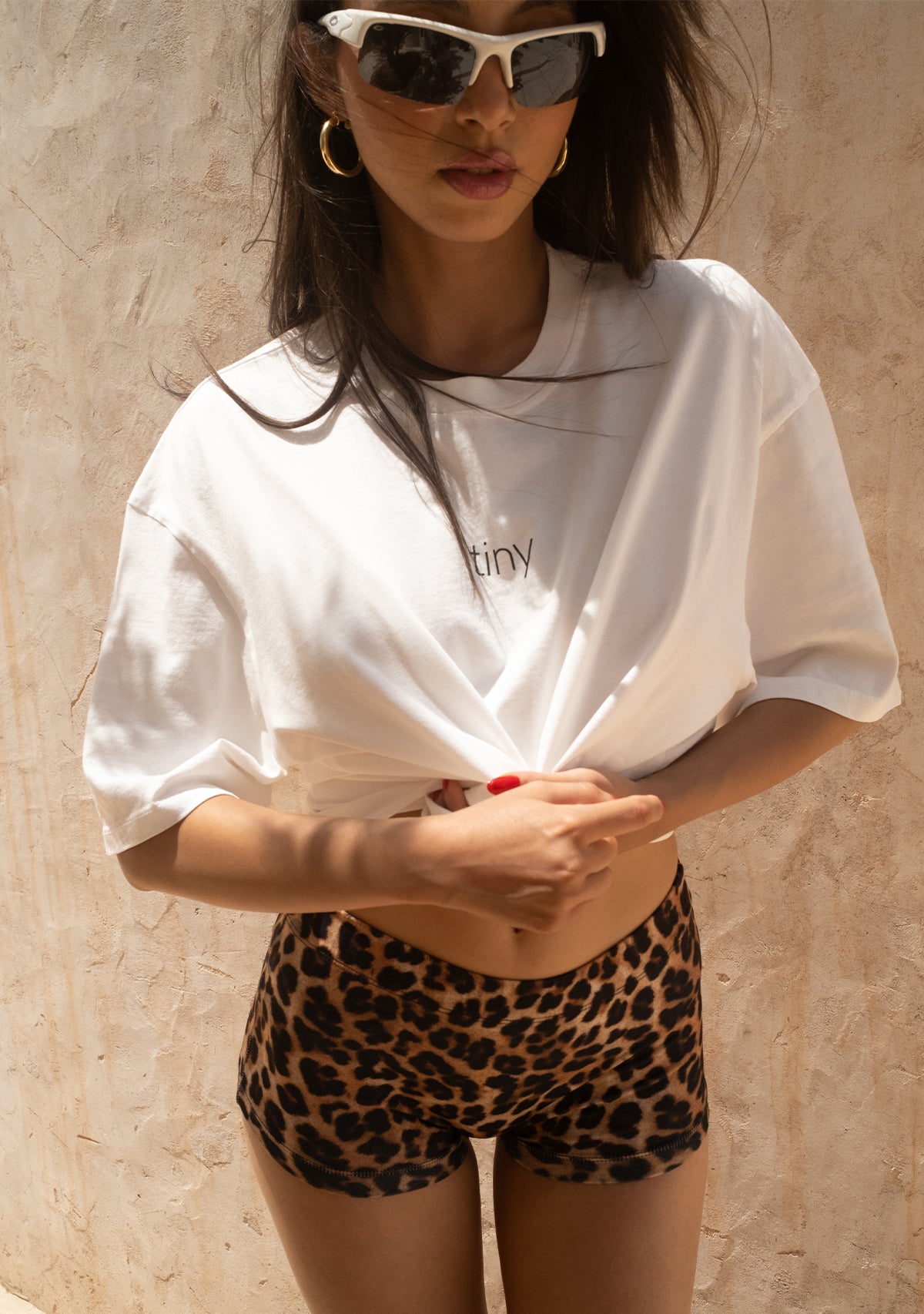 Tiny Oversize White T-Shirt