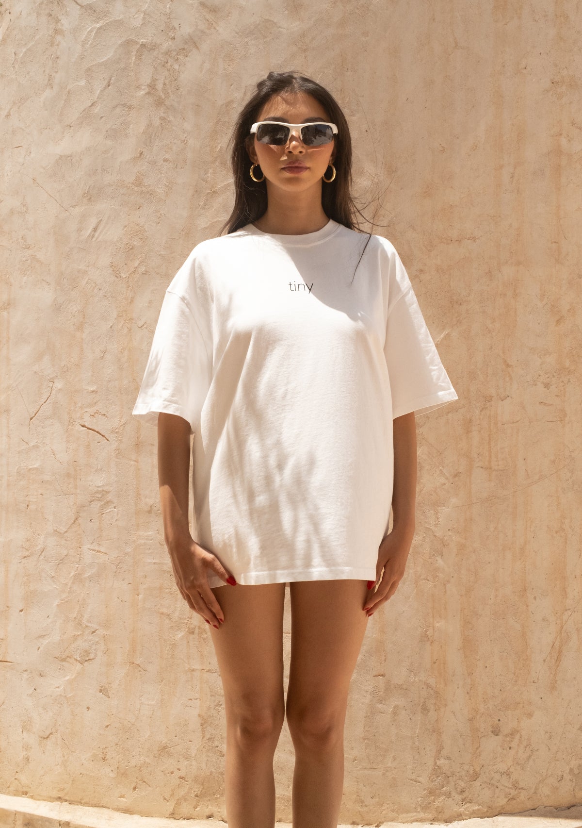 Tiny Oversize White T-Shirt