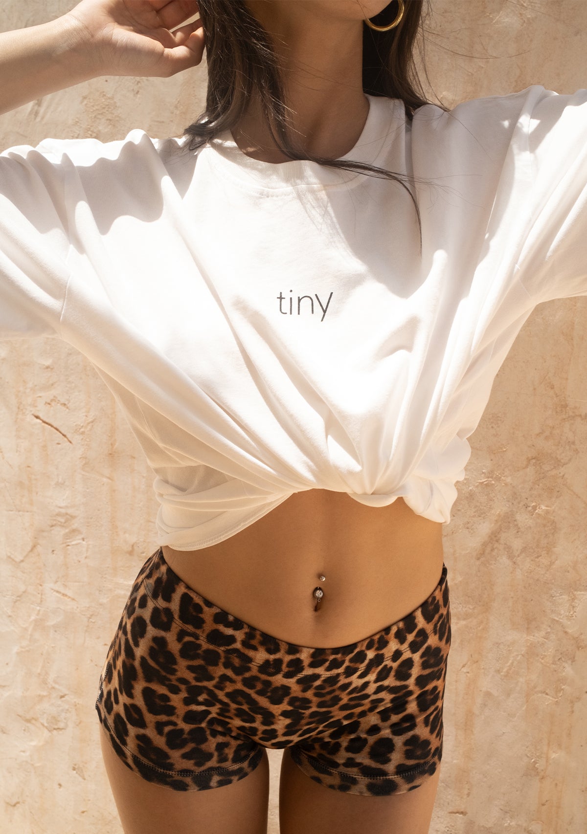 Tiny Oversize White T-Shirt