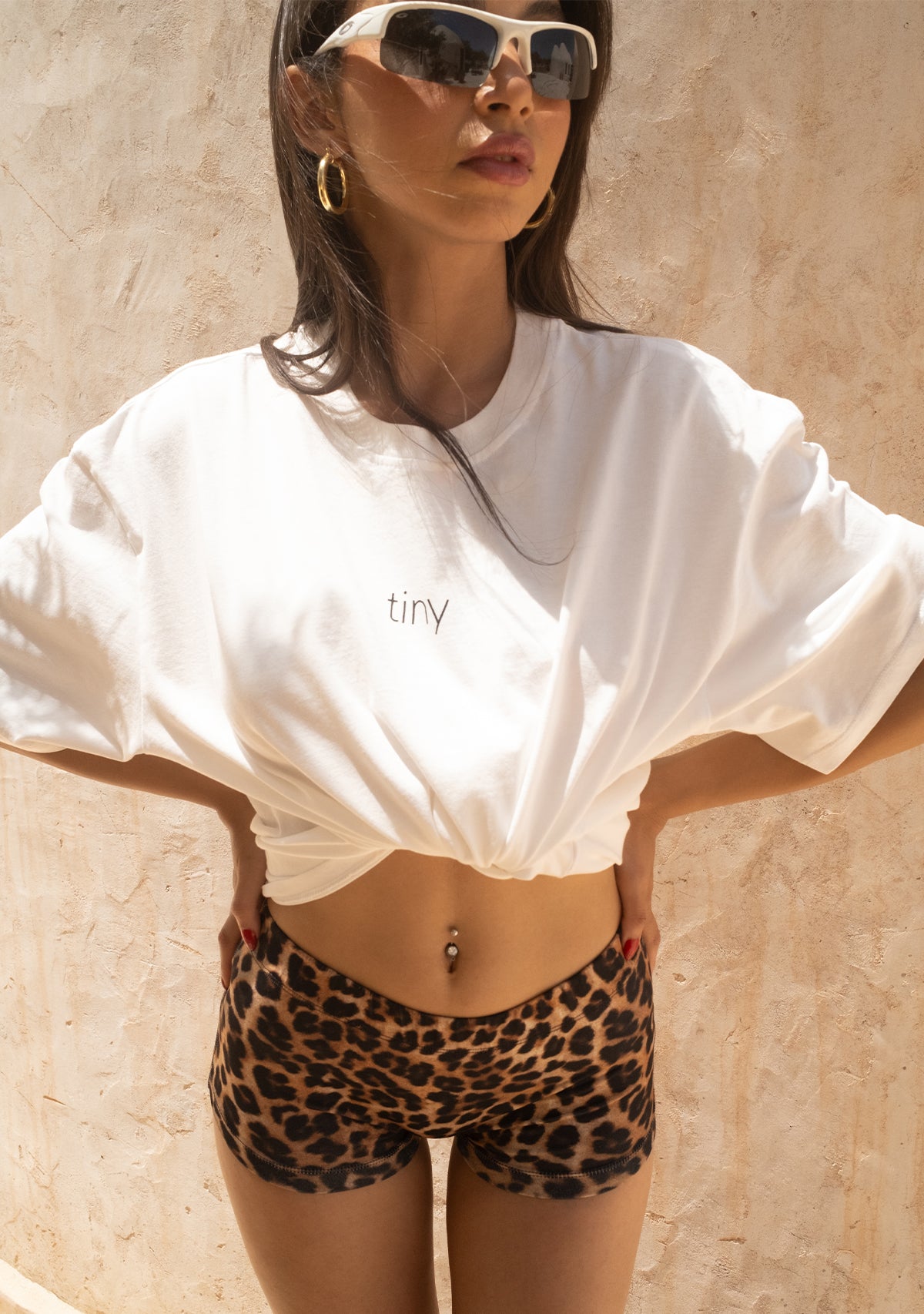Tiny Oversize White T-Shirt