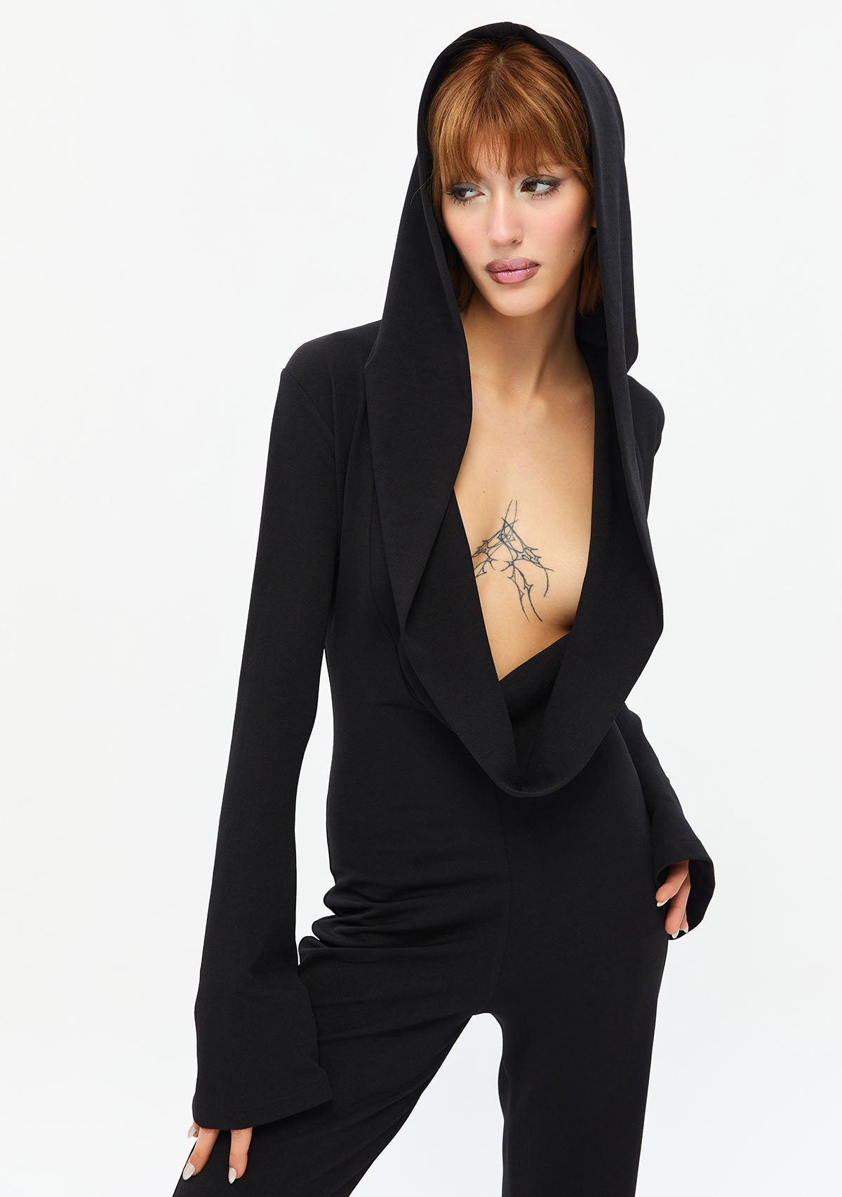 Black Illegal Jumpsuit
