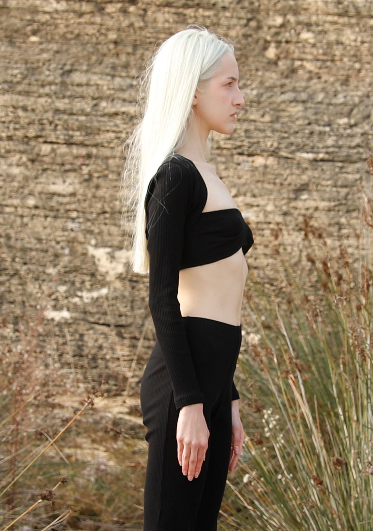 Siyah Esnek Bolero