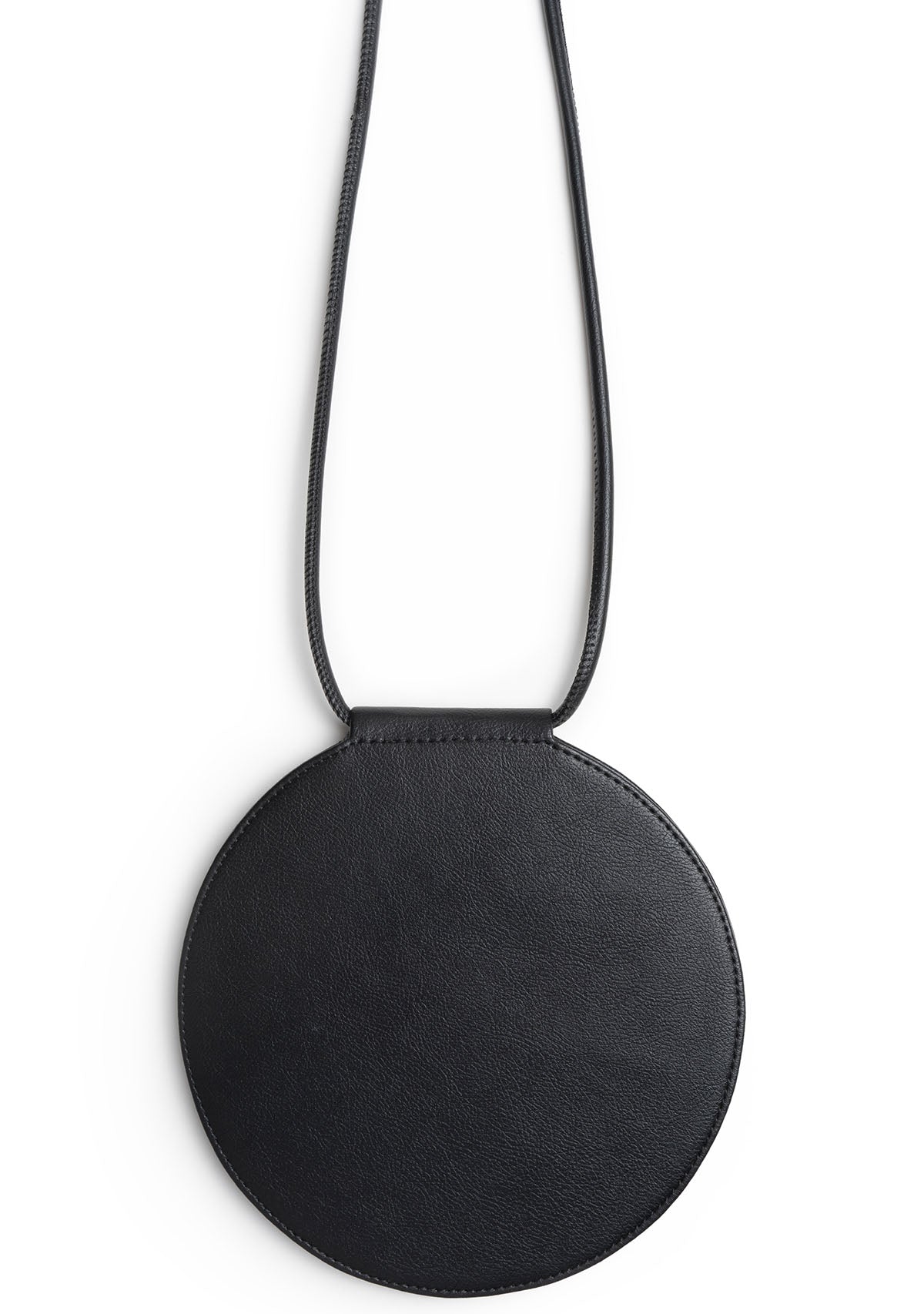 Black Vegan Leather Bag