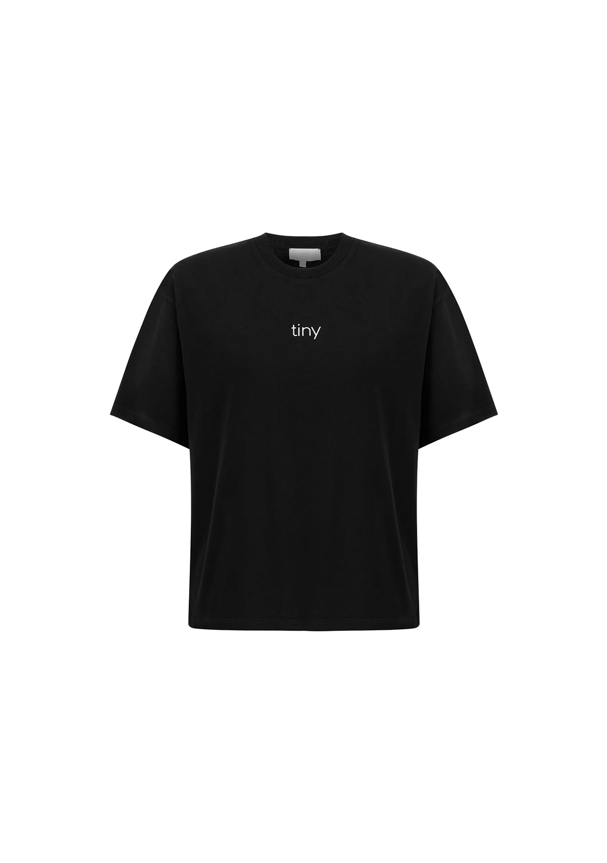 Tiny Oversize Black T-Shirt