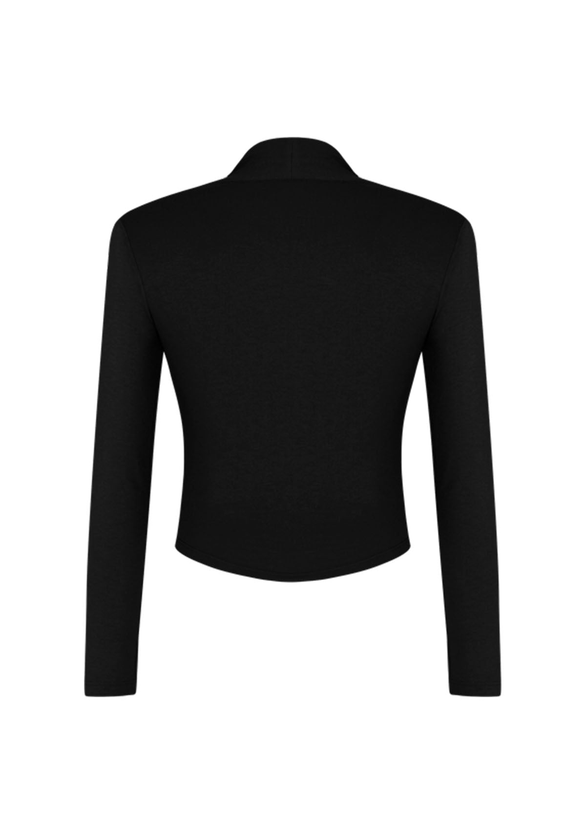 Black Zsu Zsu Blouse