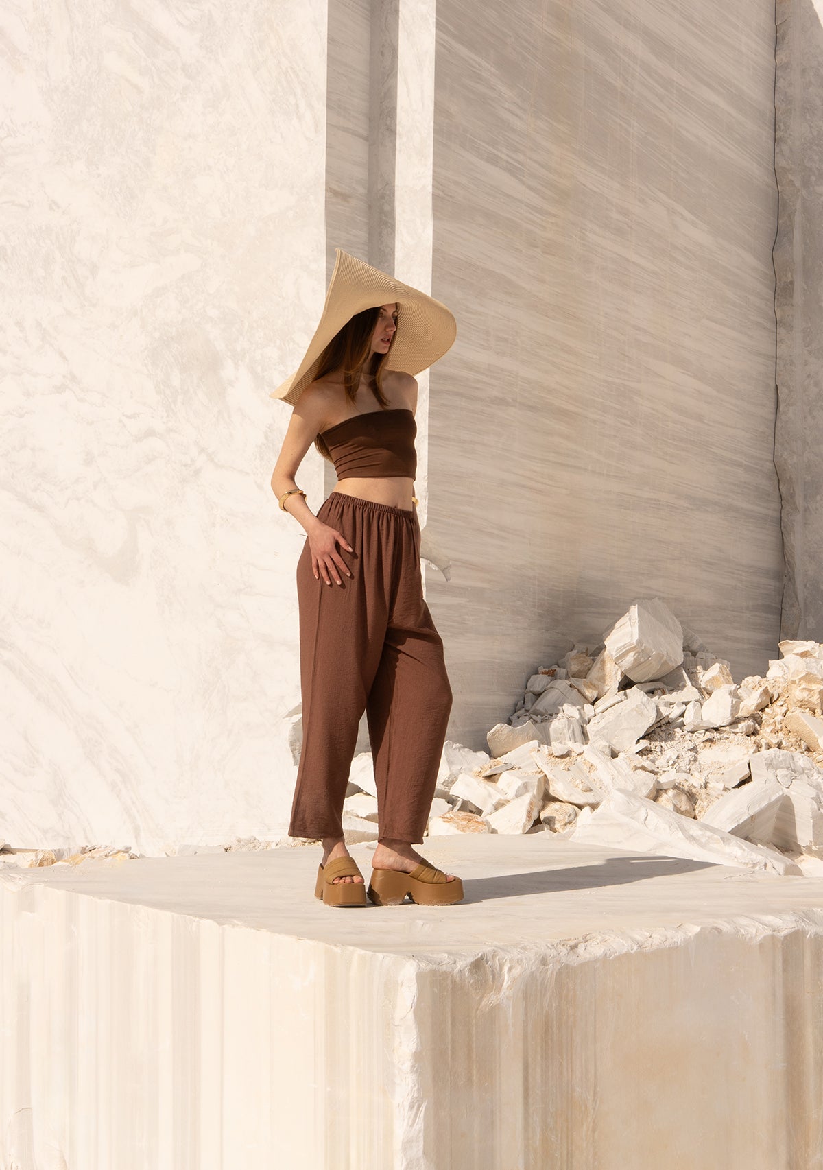 Brown Pants