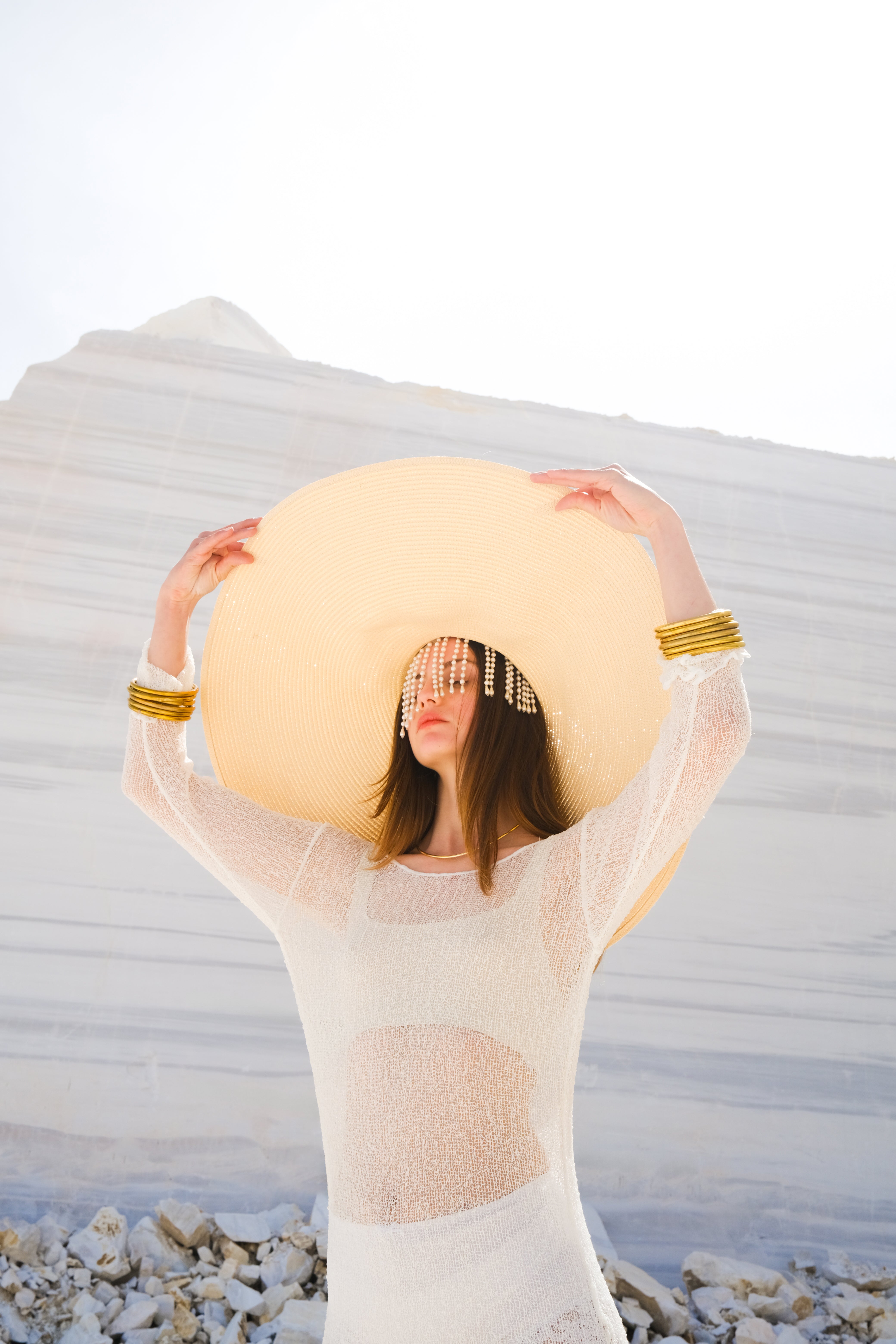 White Bali Breeze Blouse