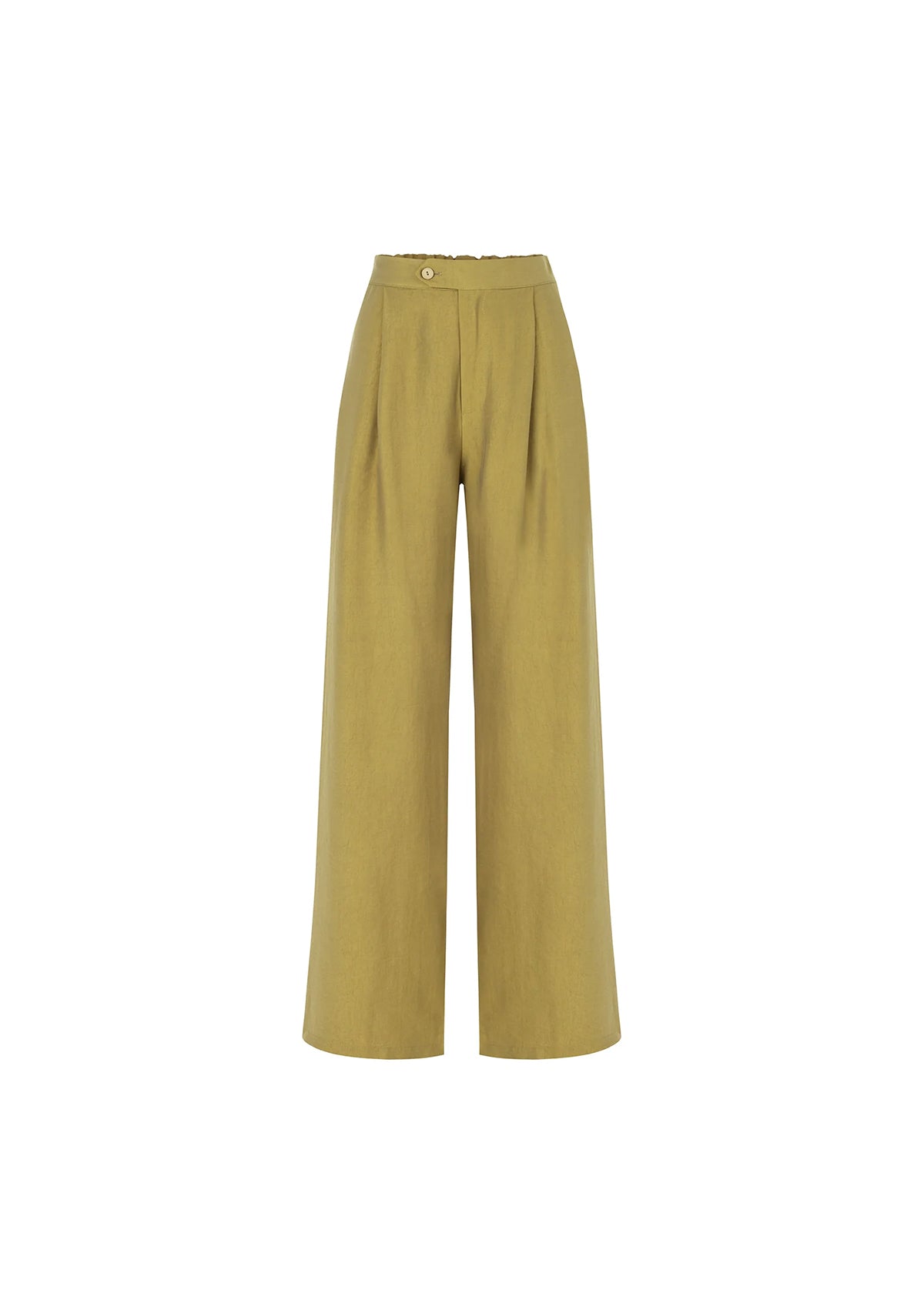 Açık Yeşil Tencel™ Pantolon