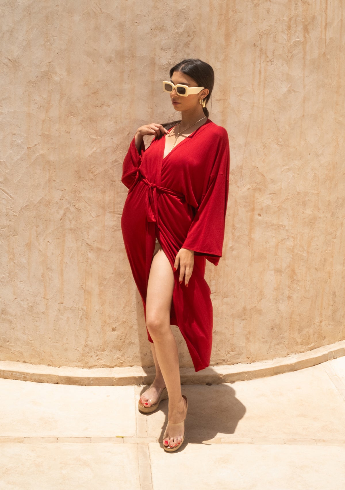 Bordo Kimono