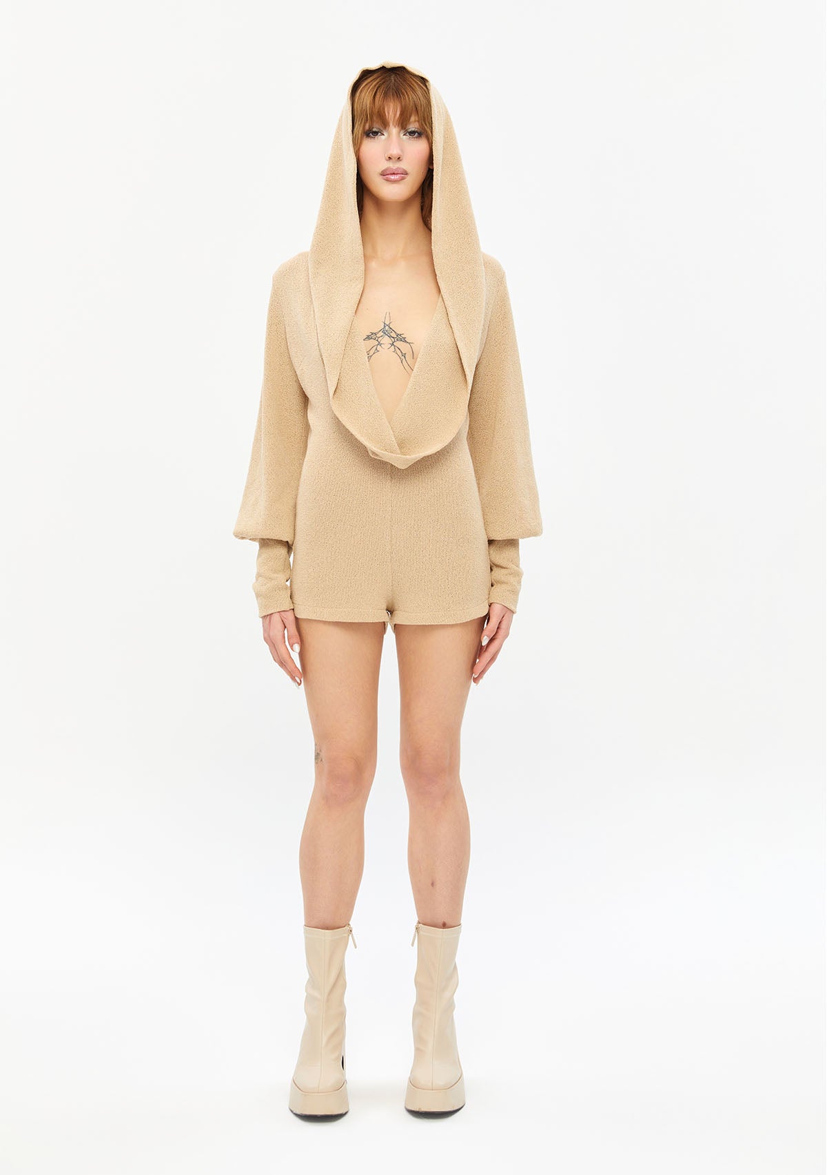 Legal Beige Jumpsuit