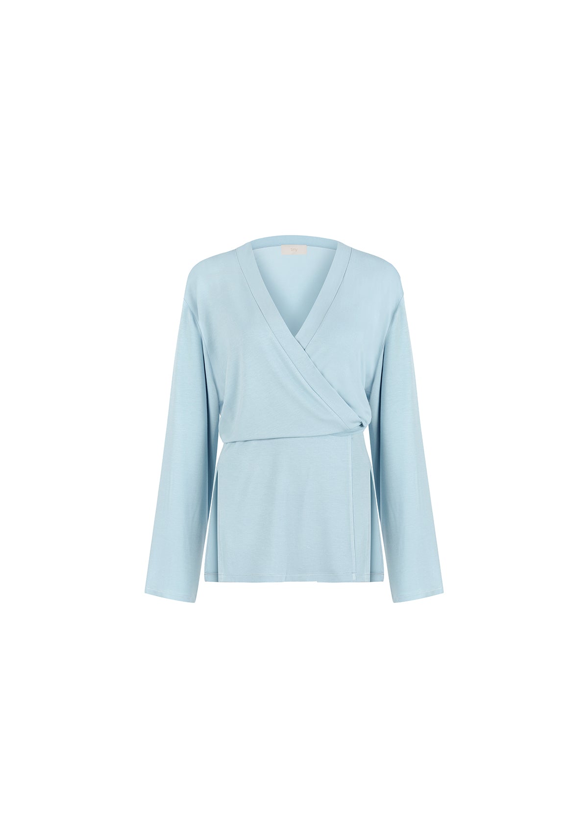 Blue Wrap Shirt