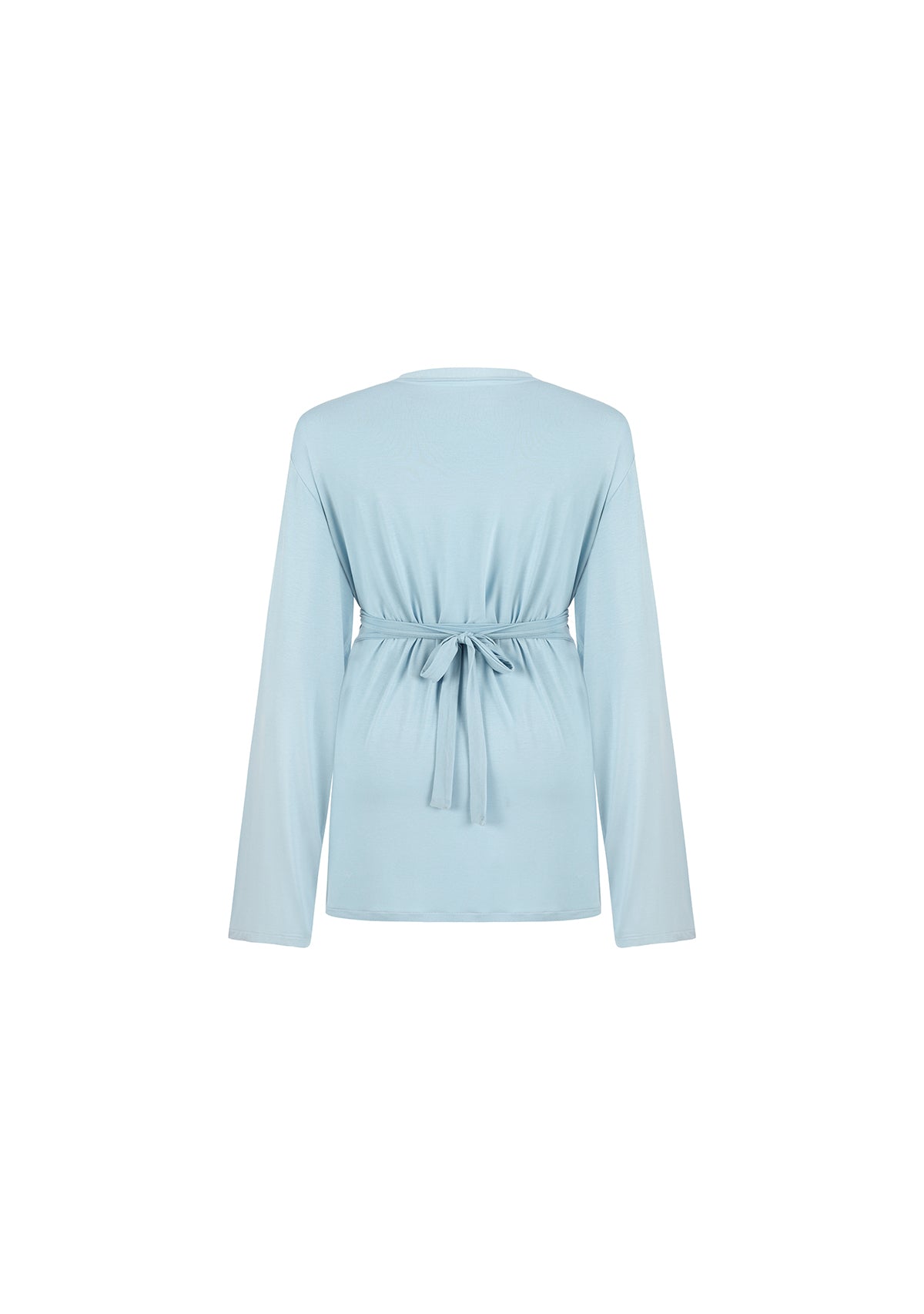 Blue Wrap Shirt
