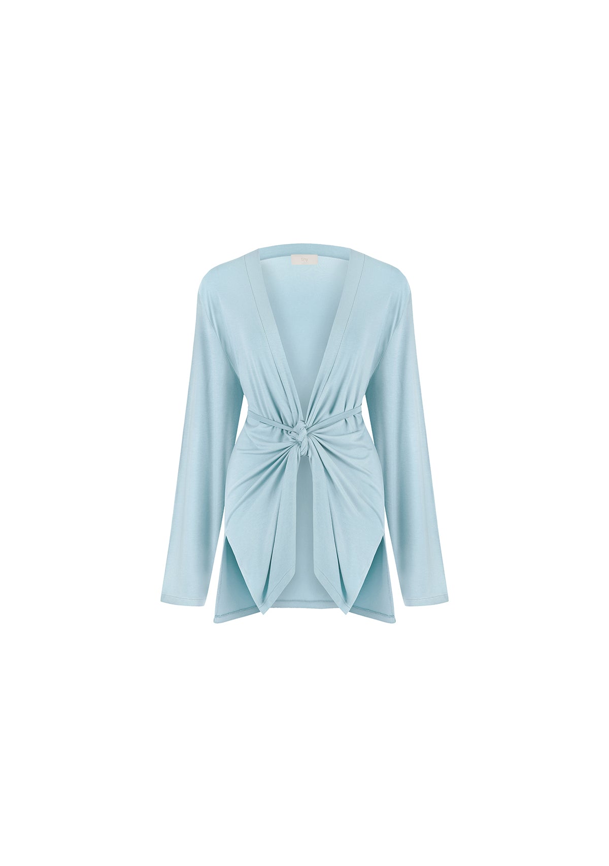 Blue Wrap Shirt