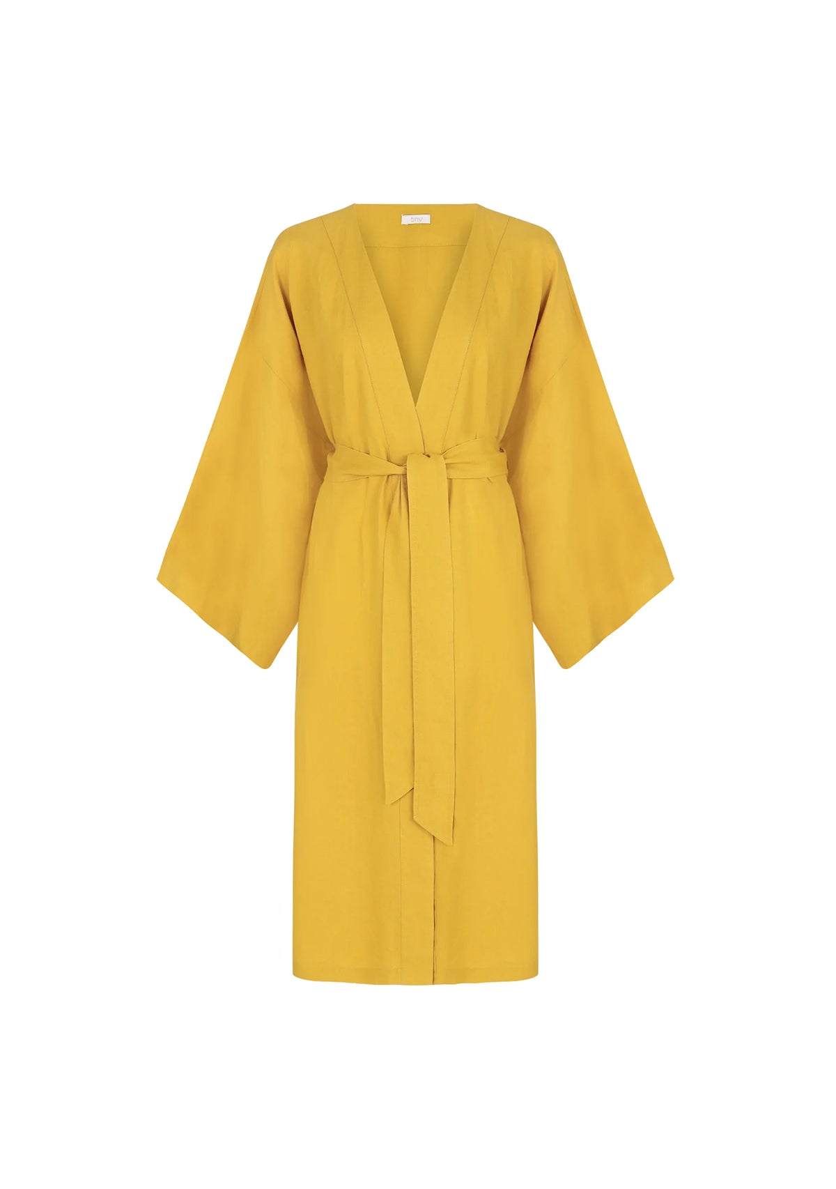 Hardal Keten Kimono