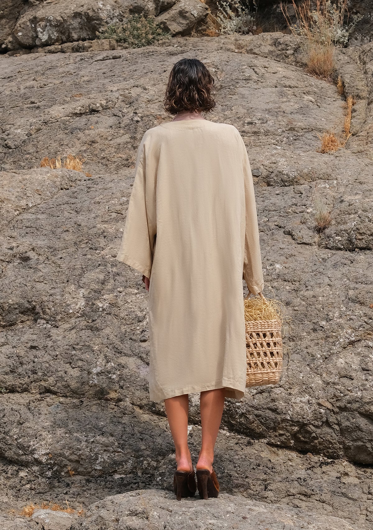 Cream Sunset Kimono