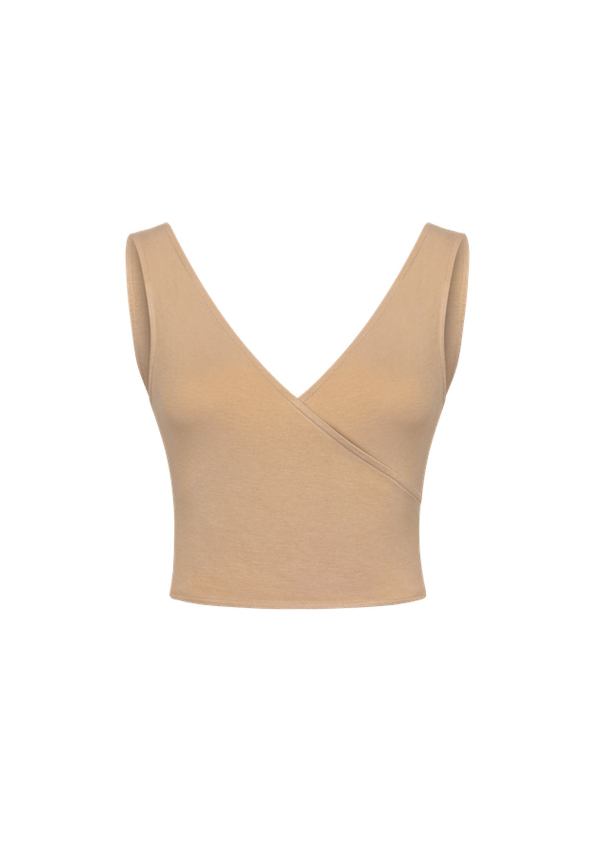 Bağlamalı Sıfır Kol Nude Bluz