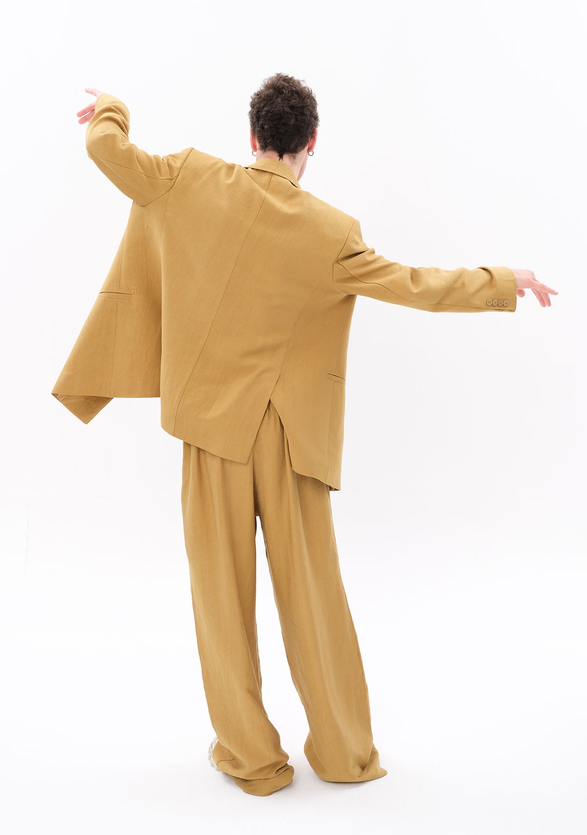 Açık Yeşil Tencel™ Blazer