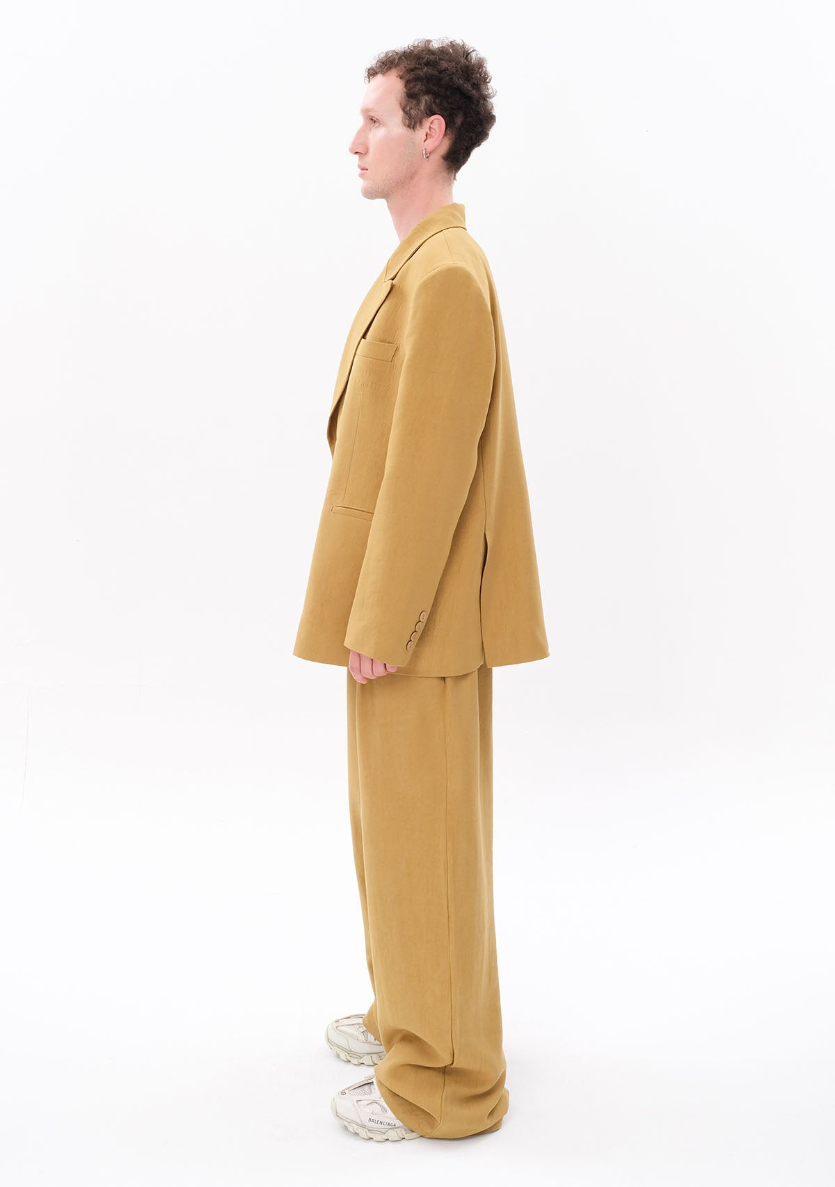 Açık Yeşil Tencel™ Blazer