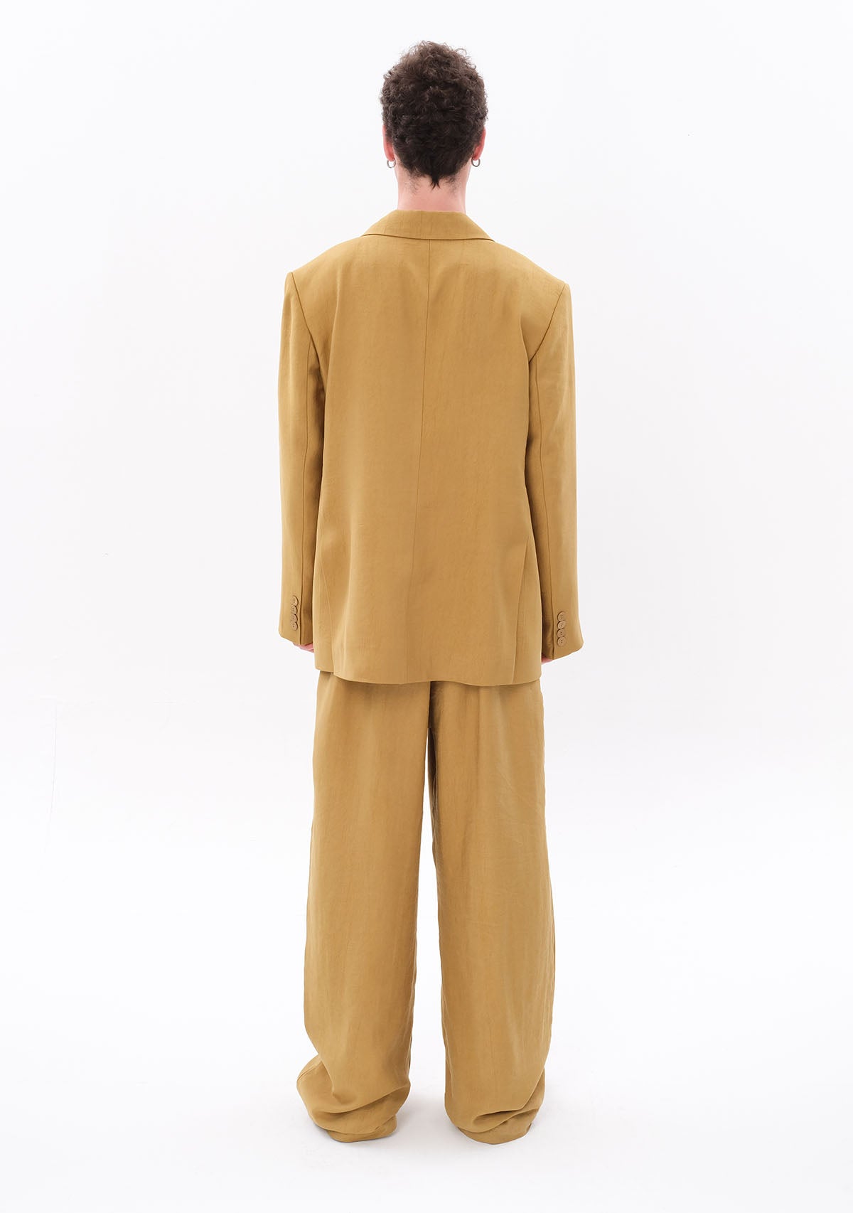 Açık Yeşil Tencel™ Blazer