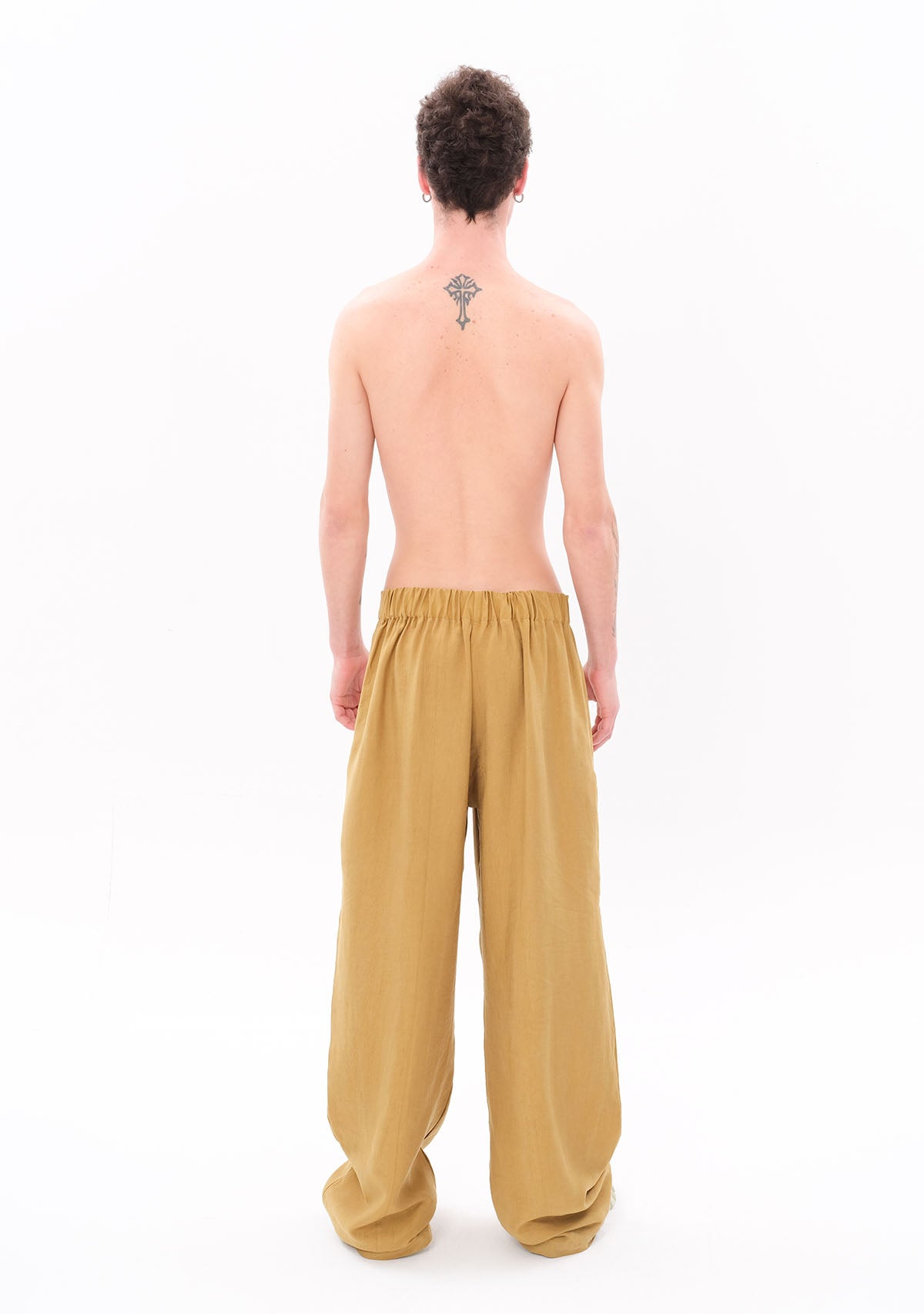 Açık Yeşil Tencel™ Pantolon