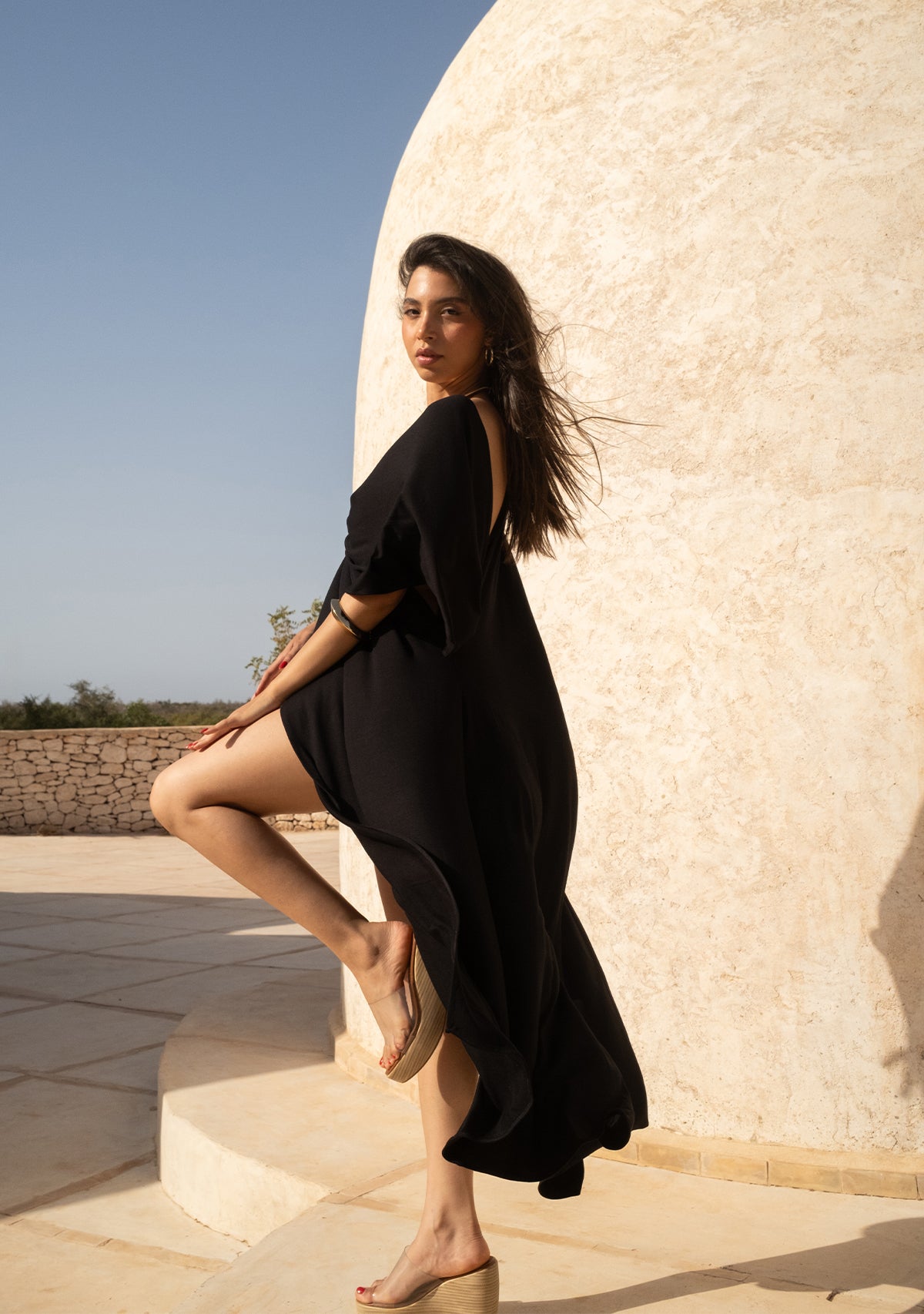 Çapraz Siyah Elbise