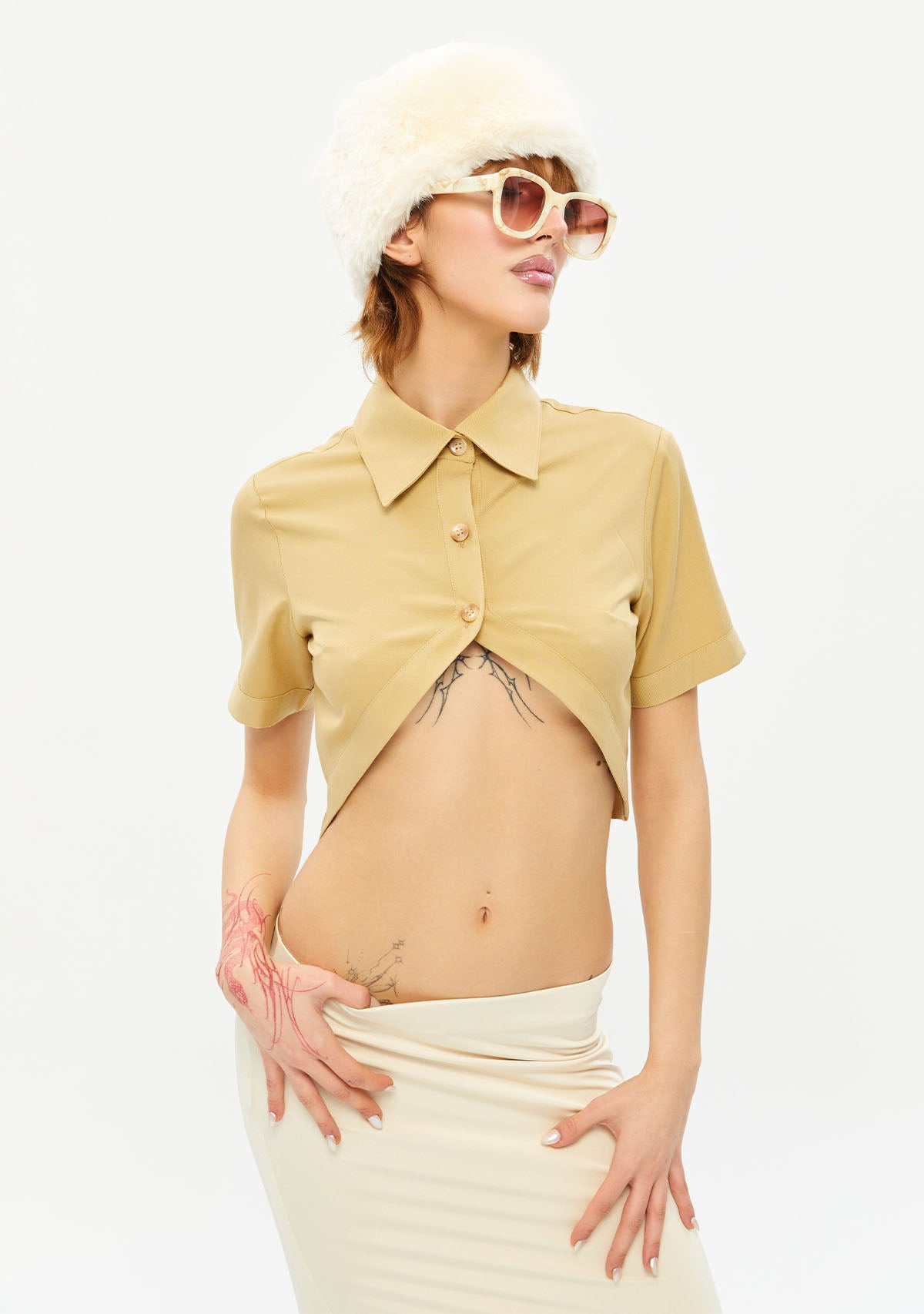 Trululu Cream Shirt