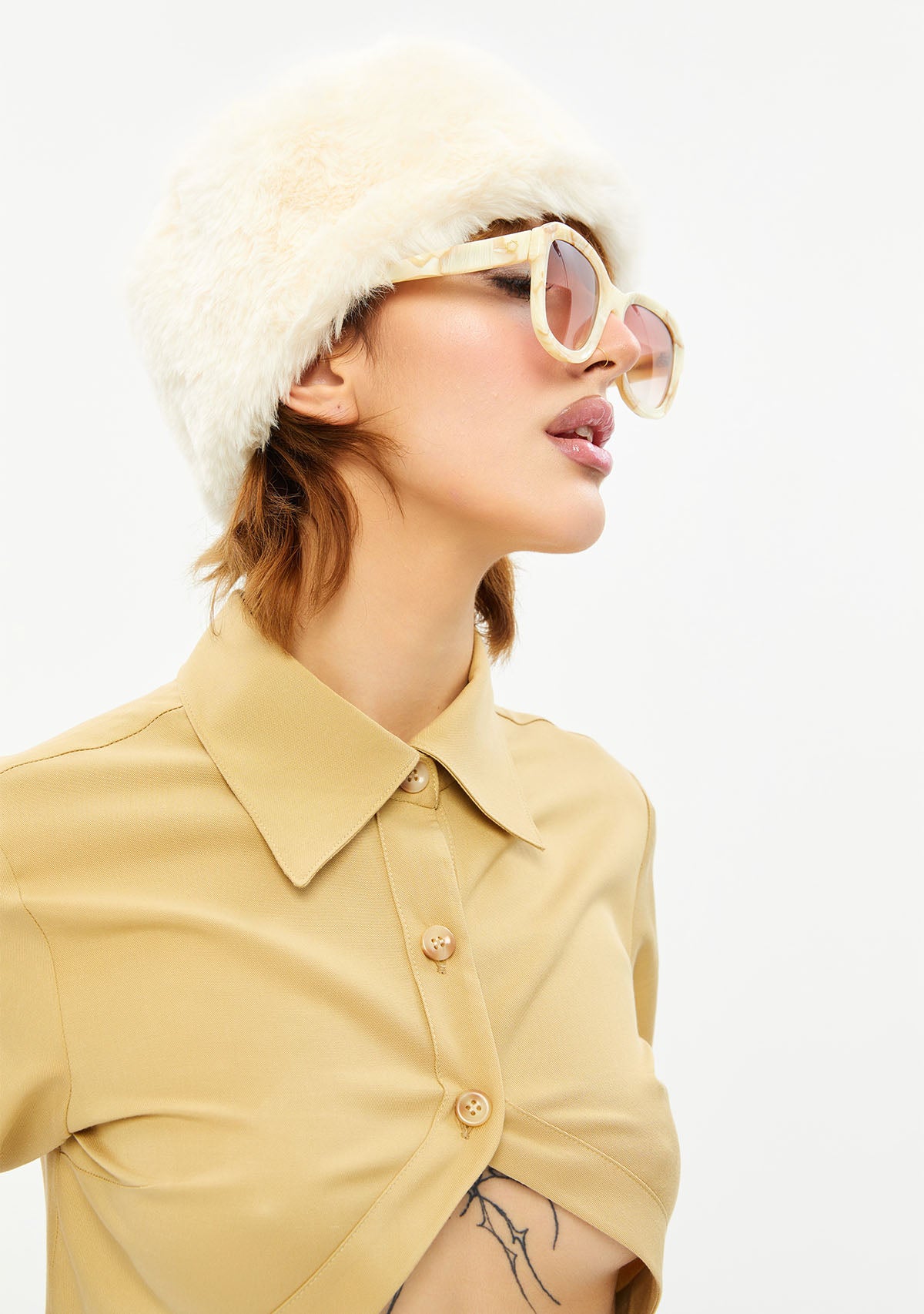 Trululu Cream Shirt
