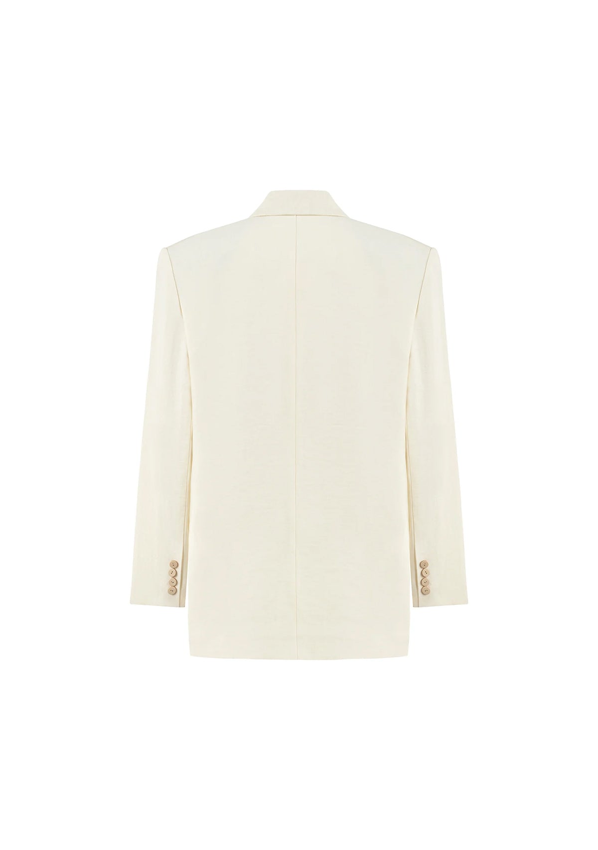 Beyaz Tencel™ Blazer