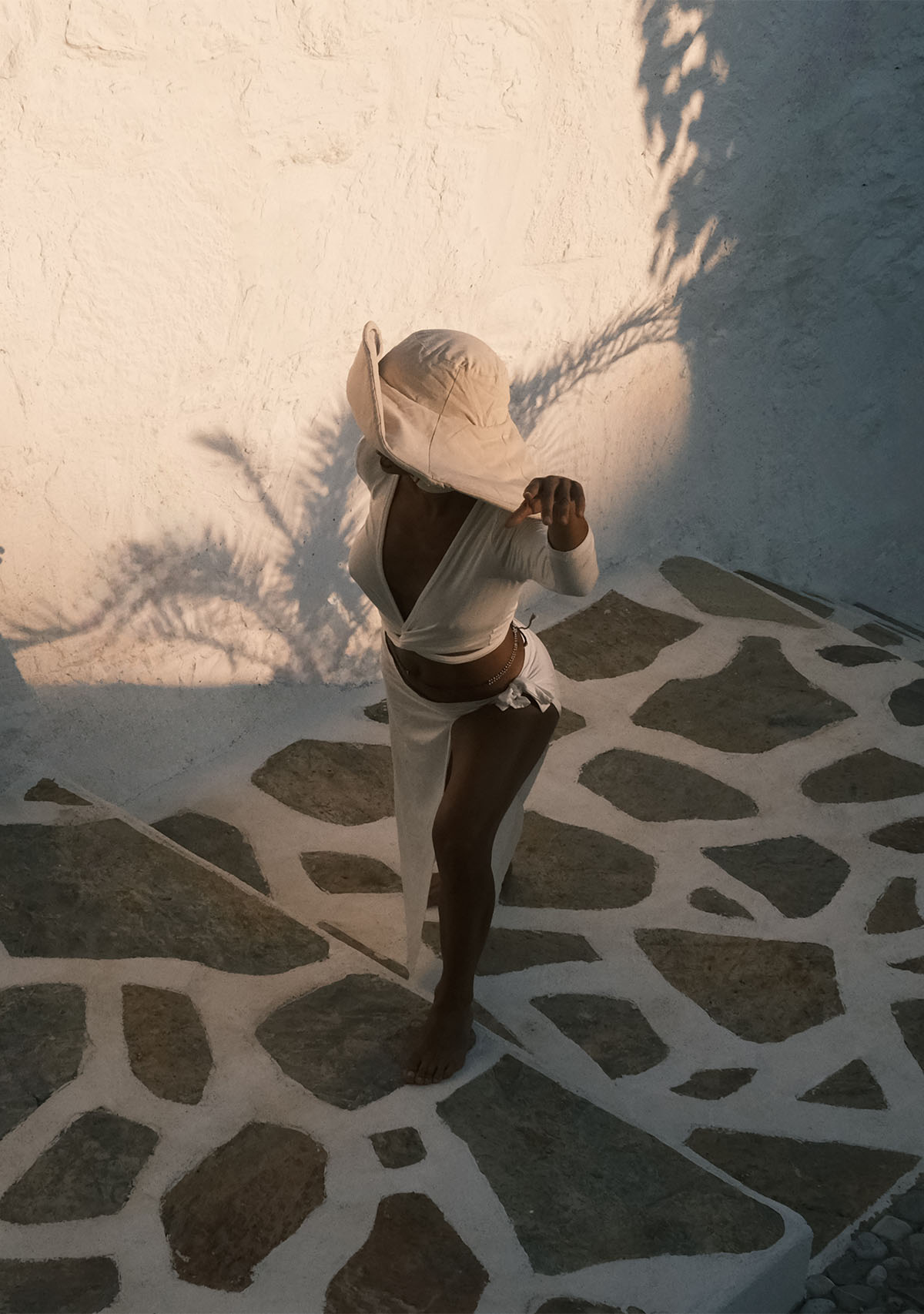 White Long Sleeve Top